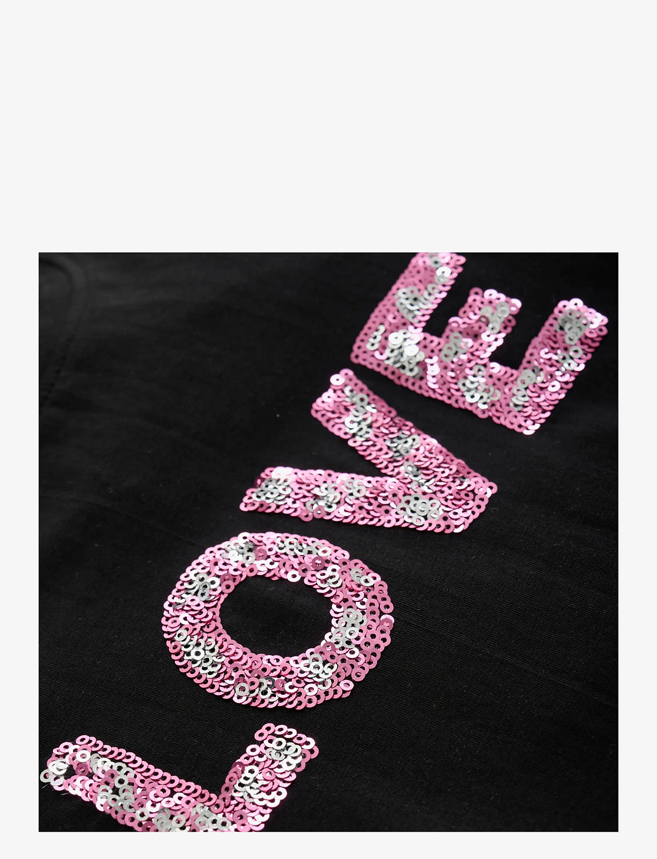 Creamie - T-shirt LS - långärmade t-shirts - black - 2