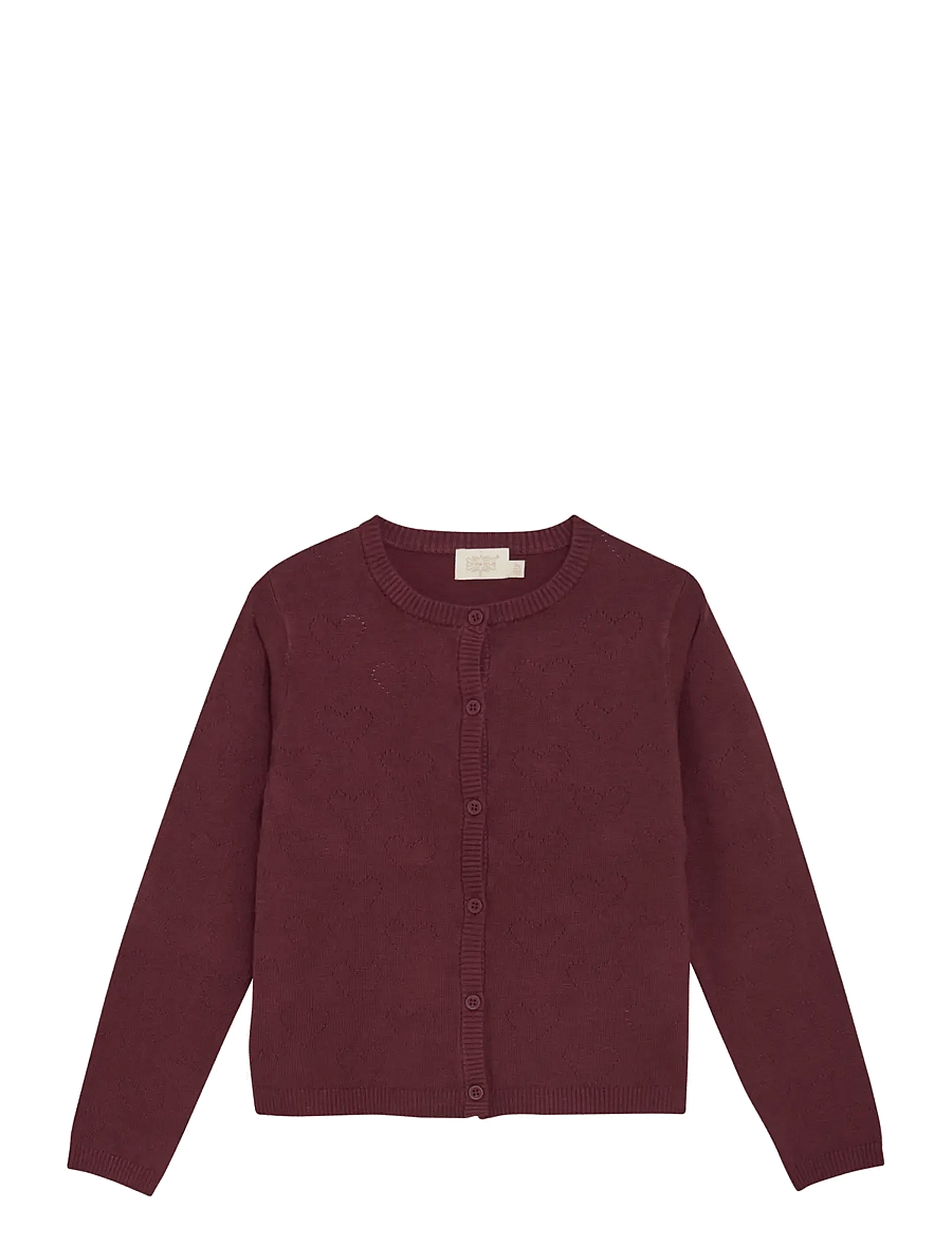Creamie - Cardigan Pointelle - cardigans - vineyard wine - 1