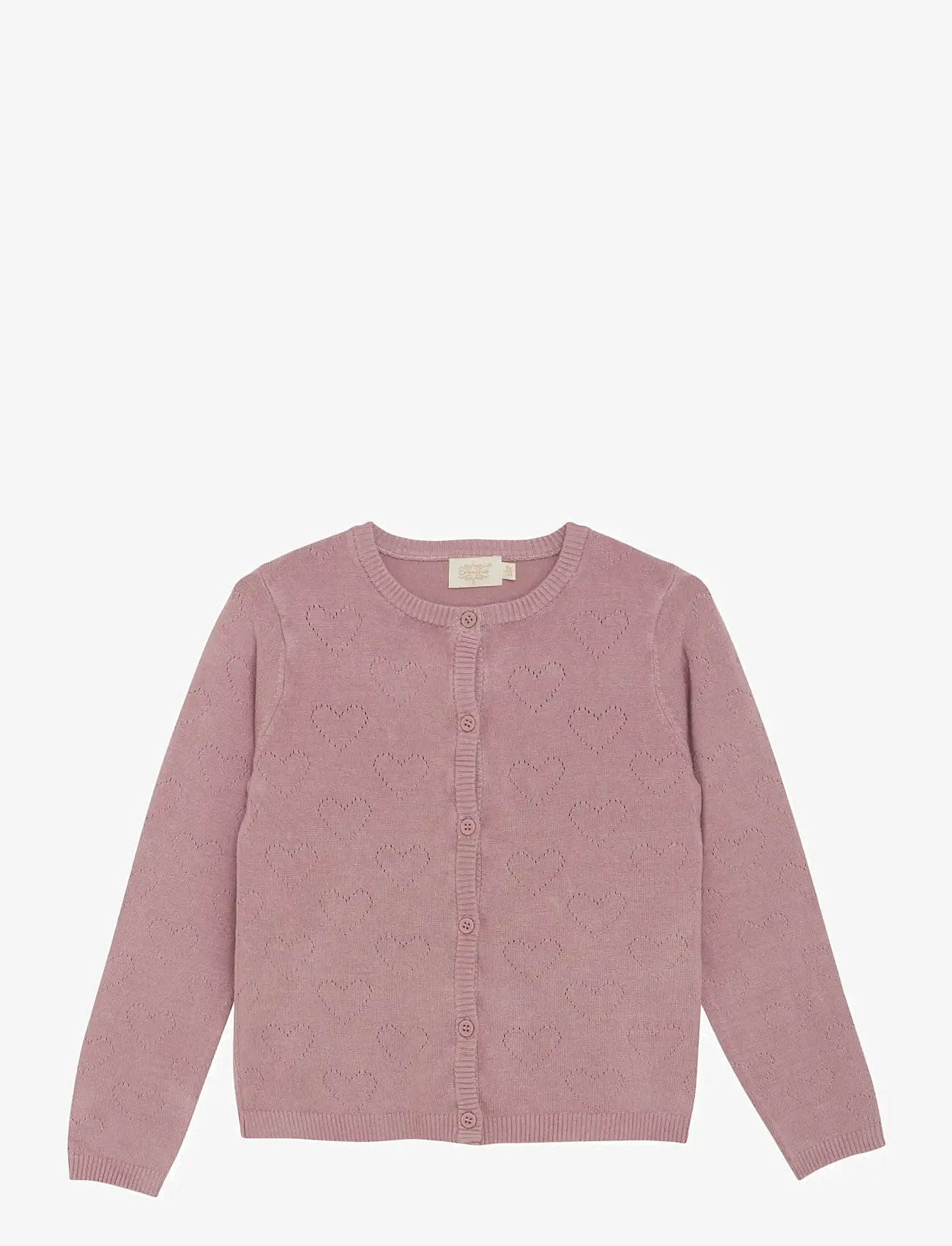 Creamie - Cardigan Pointelle - cardigans - woodrose - 0