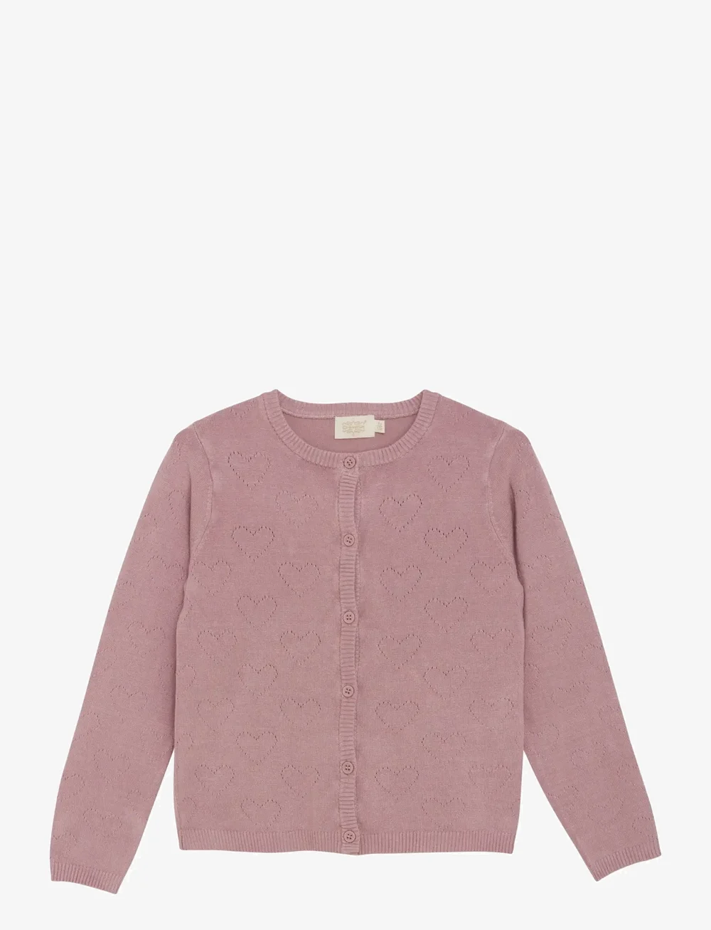 Creamie - Cardigan Pointelle - kardiganid - woodrose - 0