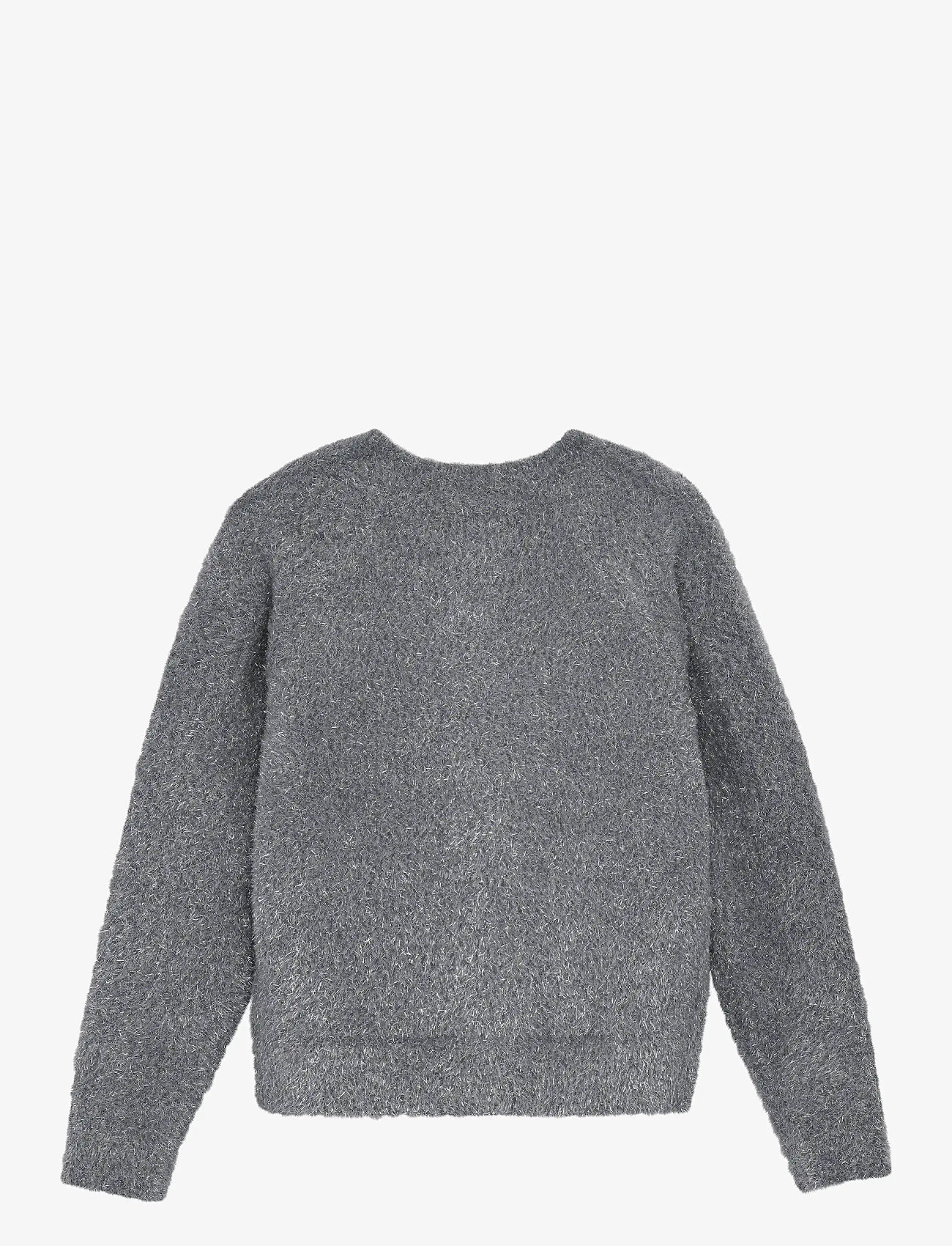 Creamie - Cardigan Knit Glitter - cardigans - iron gate - 2