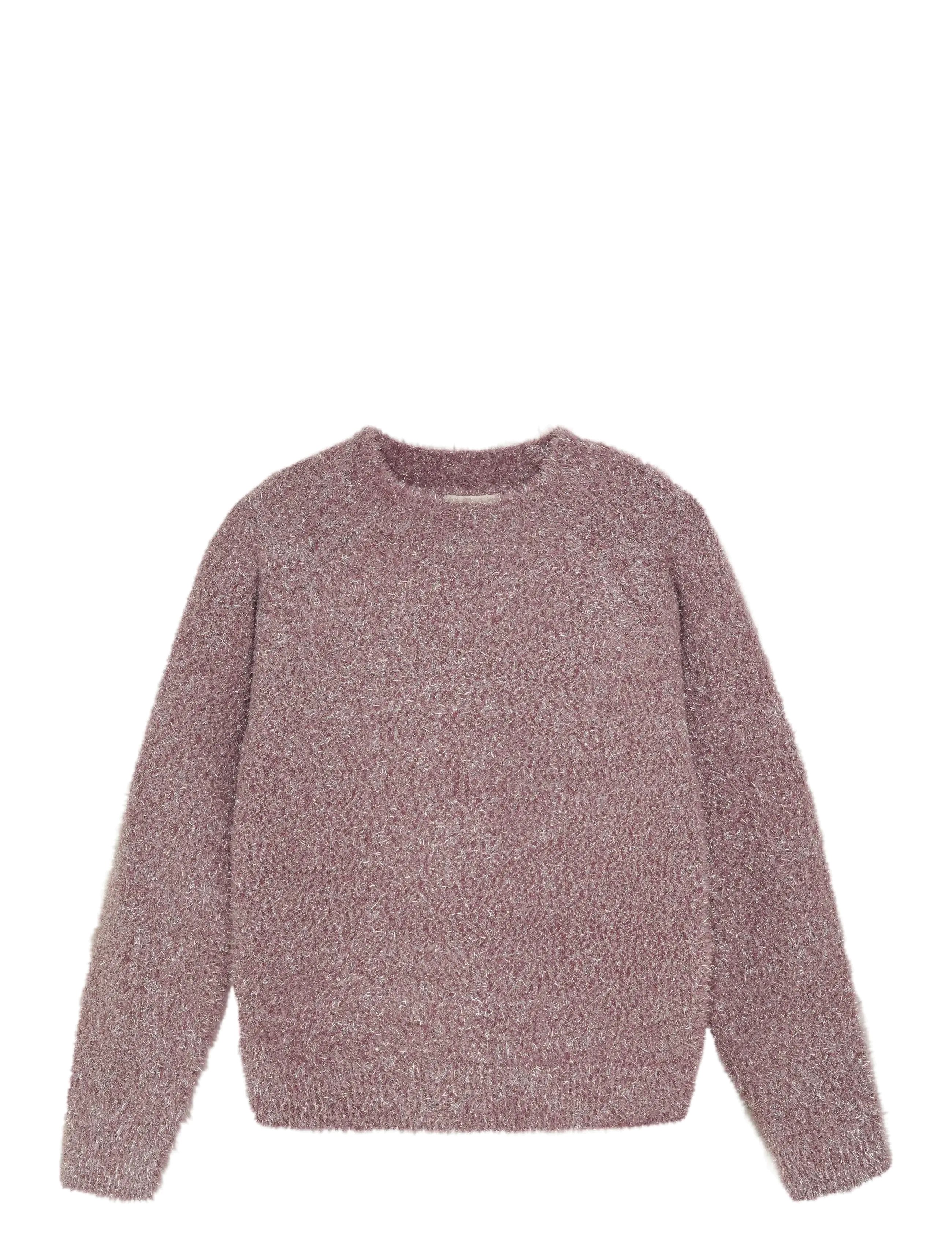 CREAMIE Pullover Knit Glitter Pink - 110N - Kinder