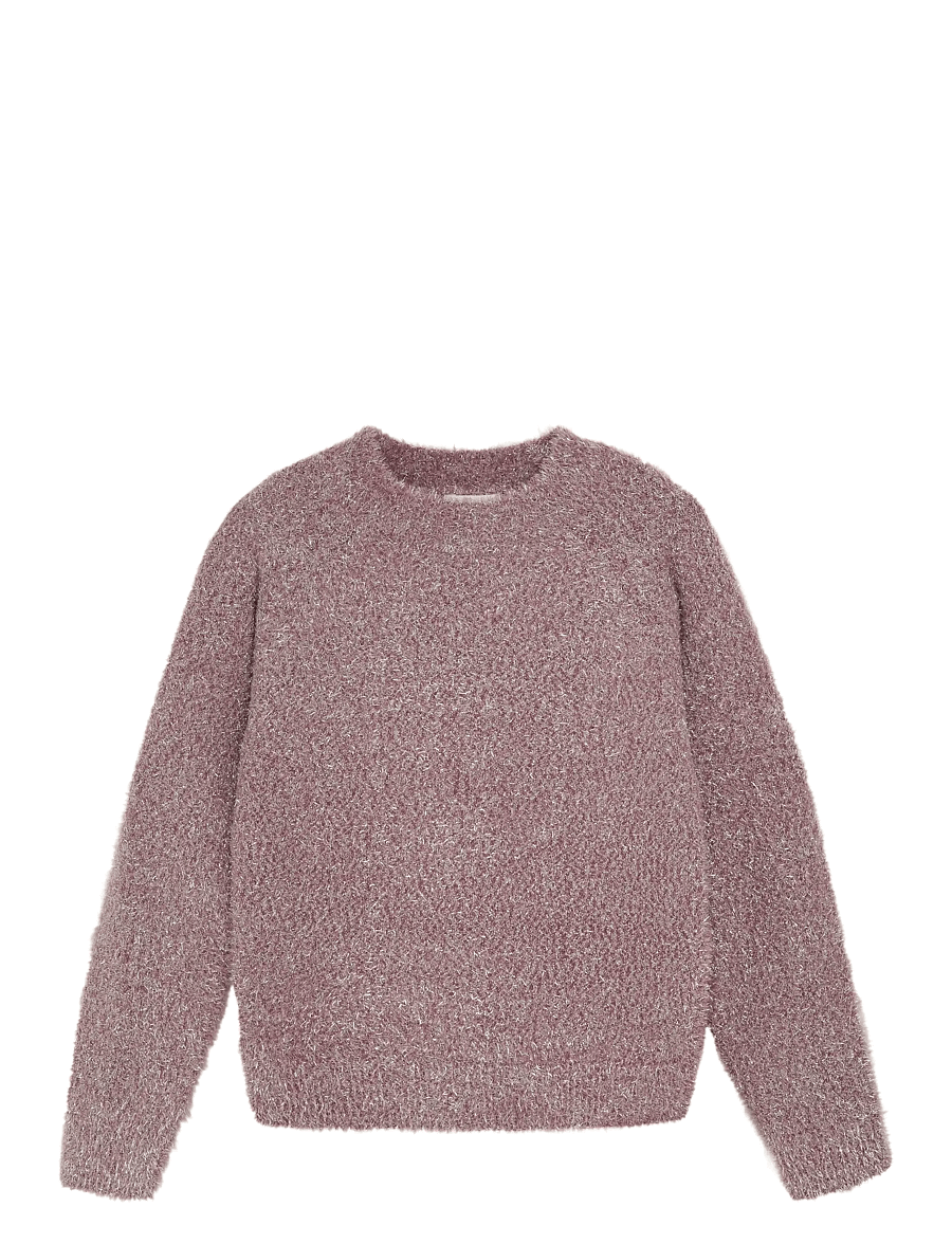 Creamie - Pullover Knit Glitter - džemprid - crushed berry - 1