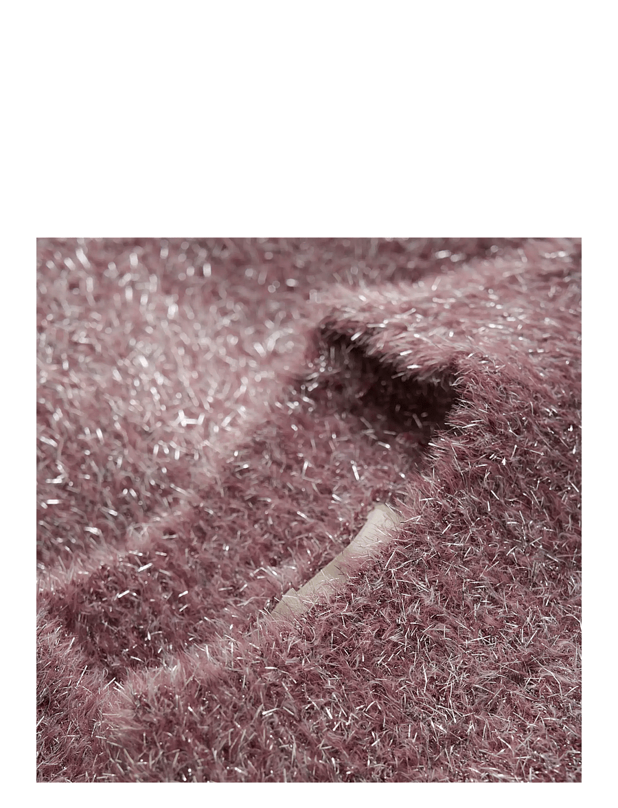 Creamie - Pullover Knit Glitter - džemprid - crushed berry - 3