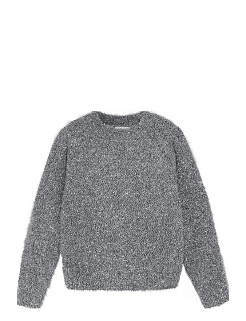 Creamie - Pullover Knit Glitter - trøjer - iron gate - 0