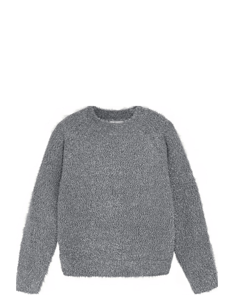 Creamie - Pullover Knit Glitter - džemprid - iron gate - 0