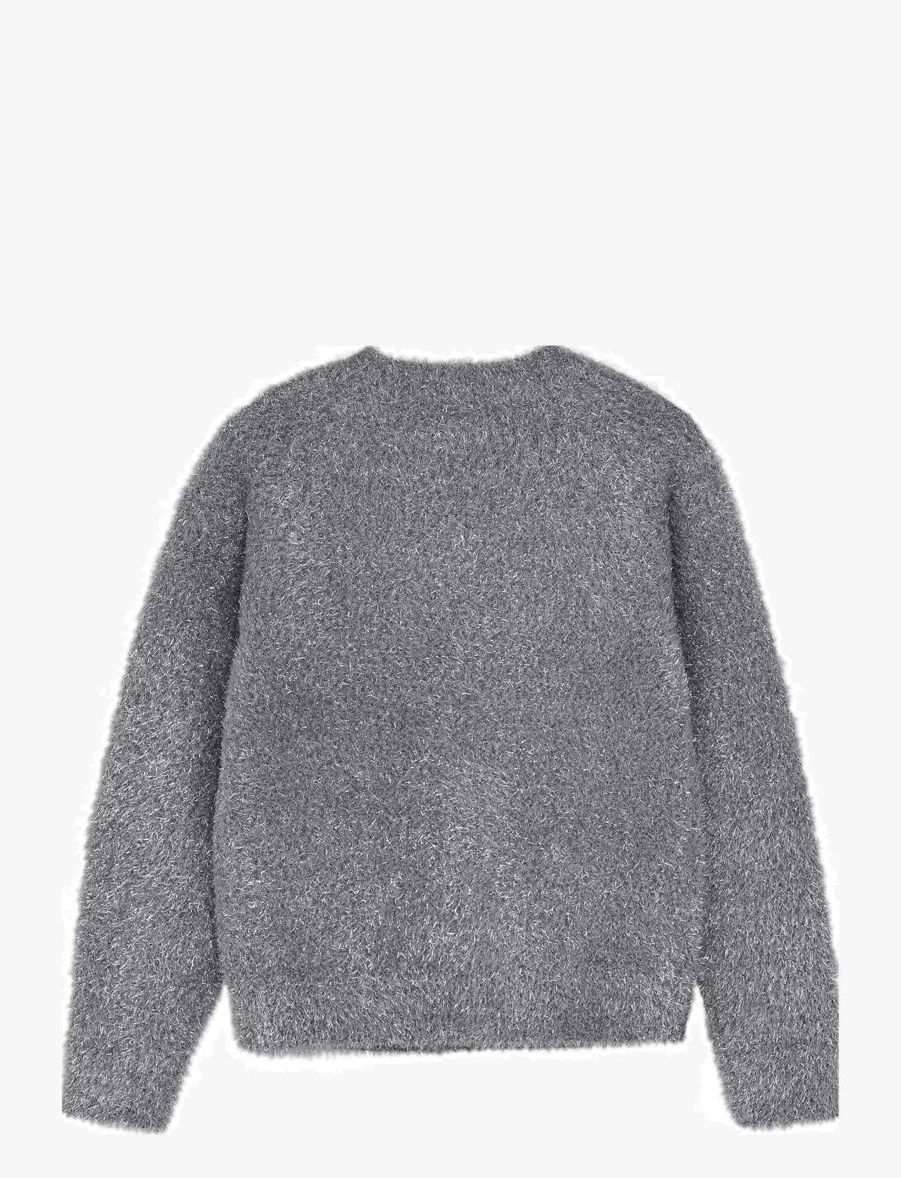 Creamie - Pullover Knit Glitter - trøjer - iron gate - 1