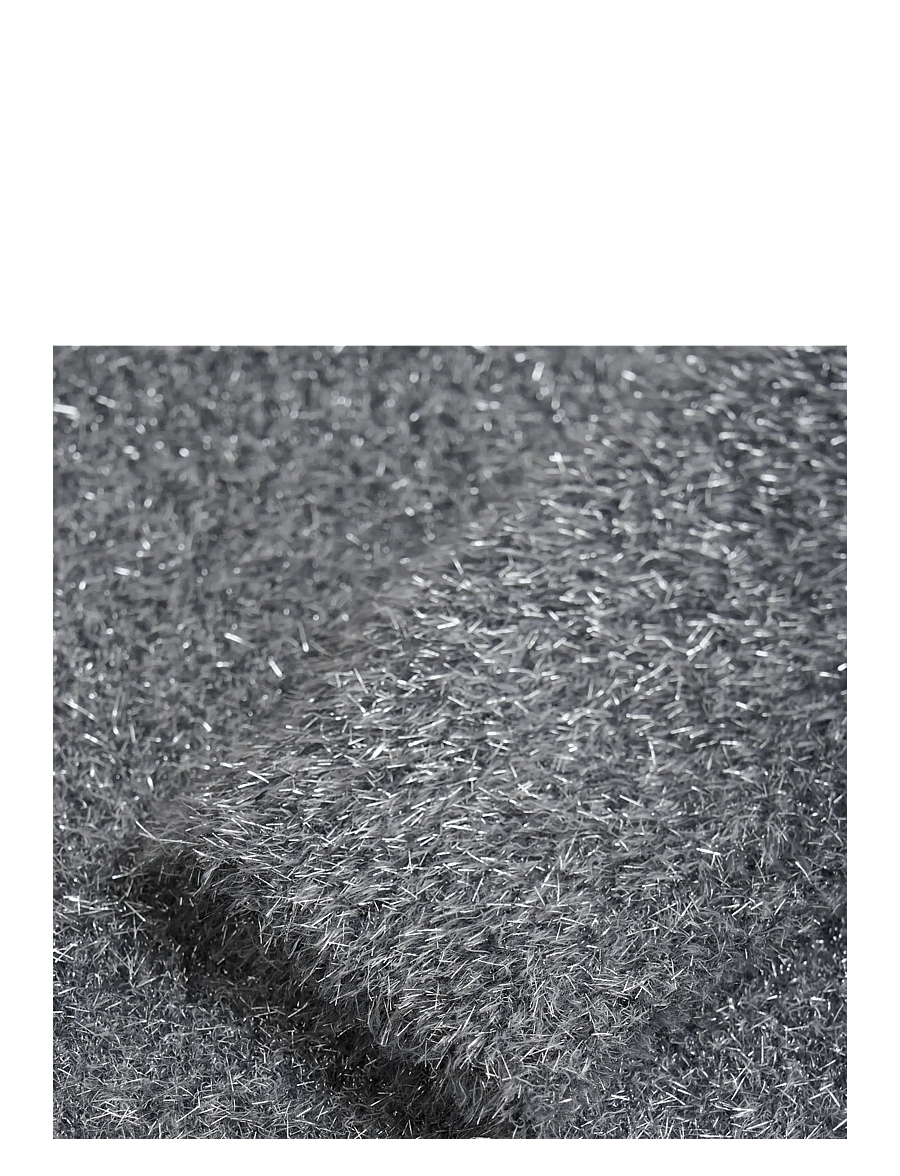 Creamie - Pullover Knit Glitter - džemprid - iron gate - 2