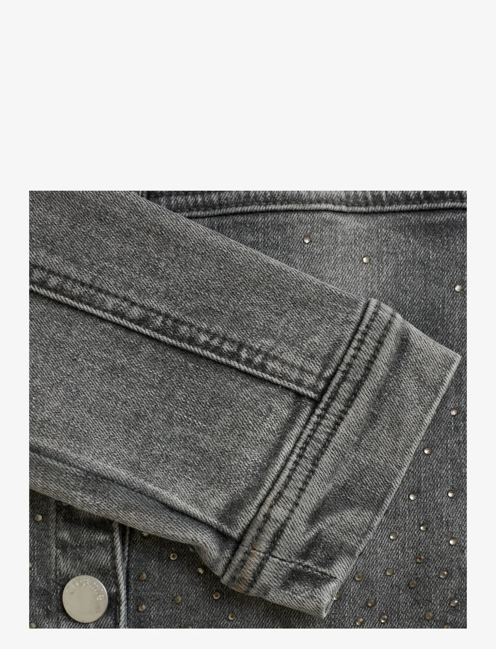 Creamie - Jacket Denim - jeansjacken - light grey denim - 3