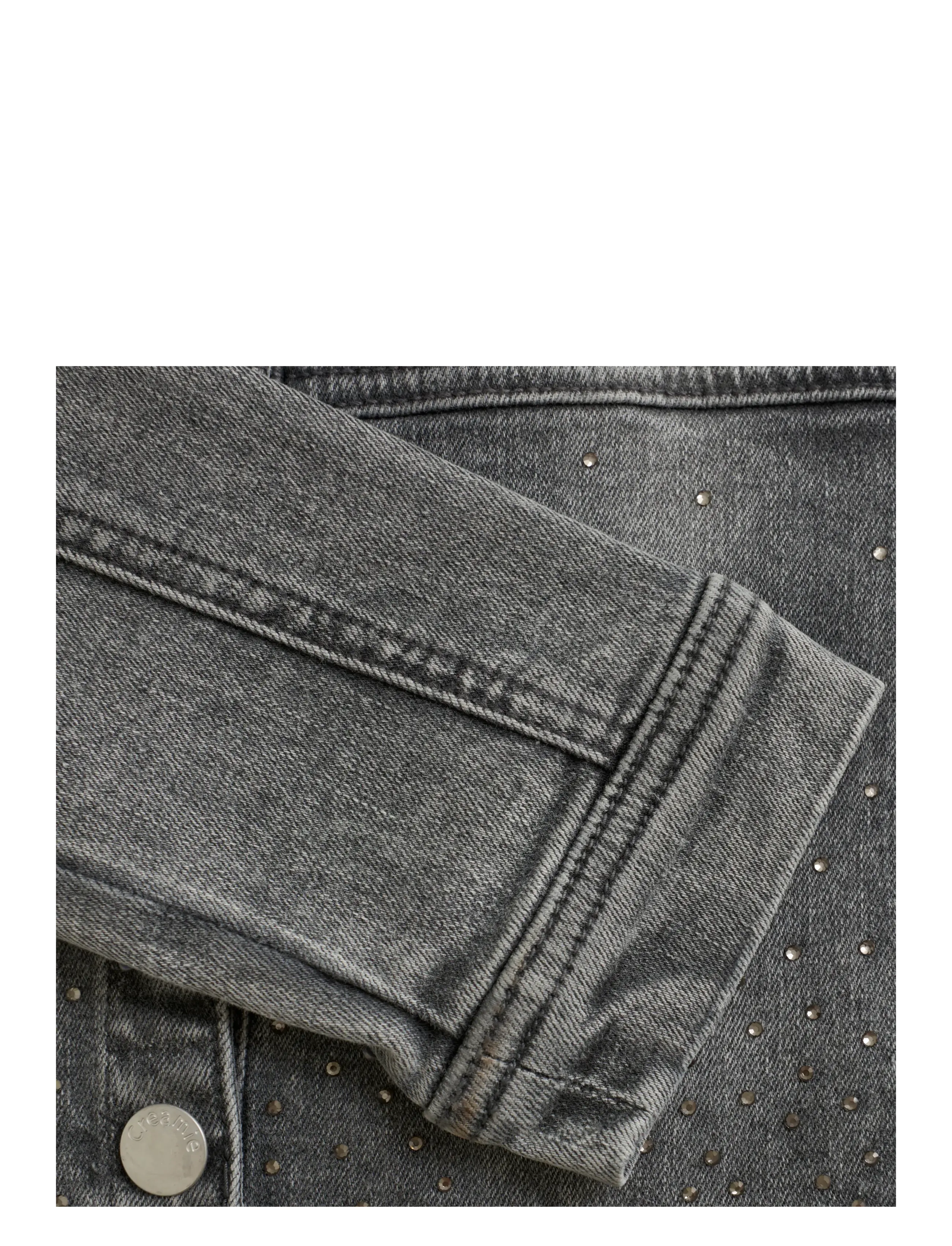 Creamie - Jacket Denim - madalaimad hinnad - light grey denim - 3