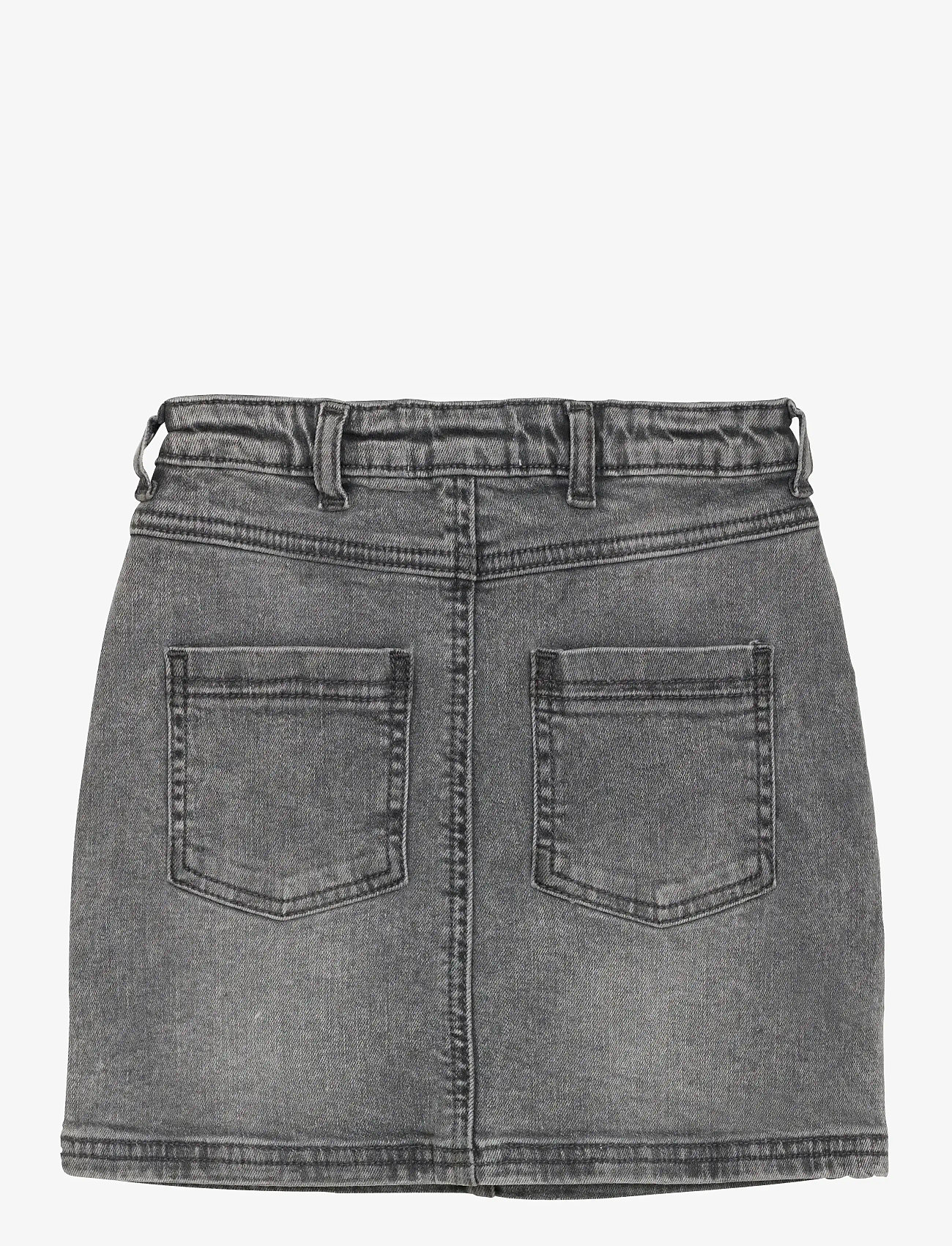Creamie - Skirt Denim - korte nederdele - light grey denim - 2