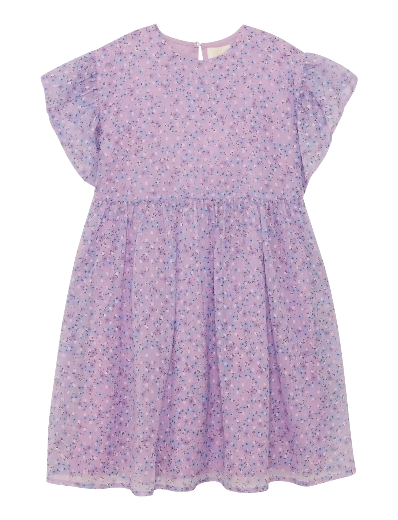 CREAMIE Kleid Flower Dobby Lila - 104 - Kinder