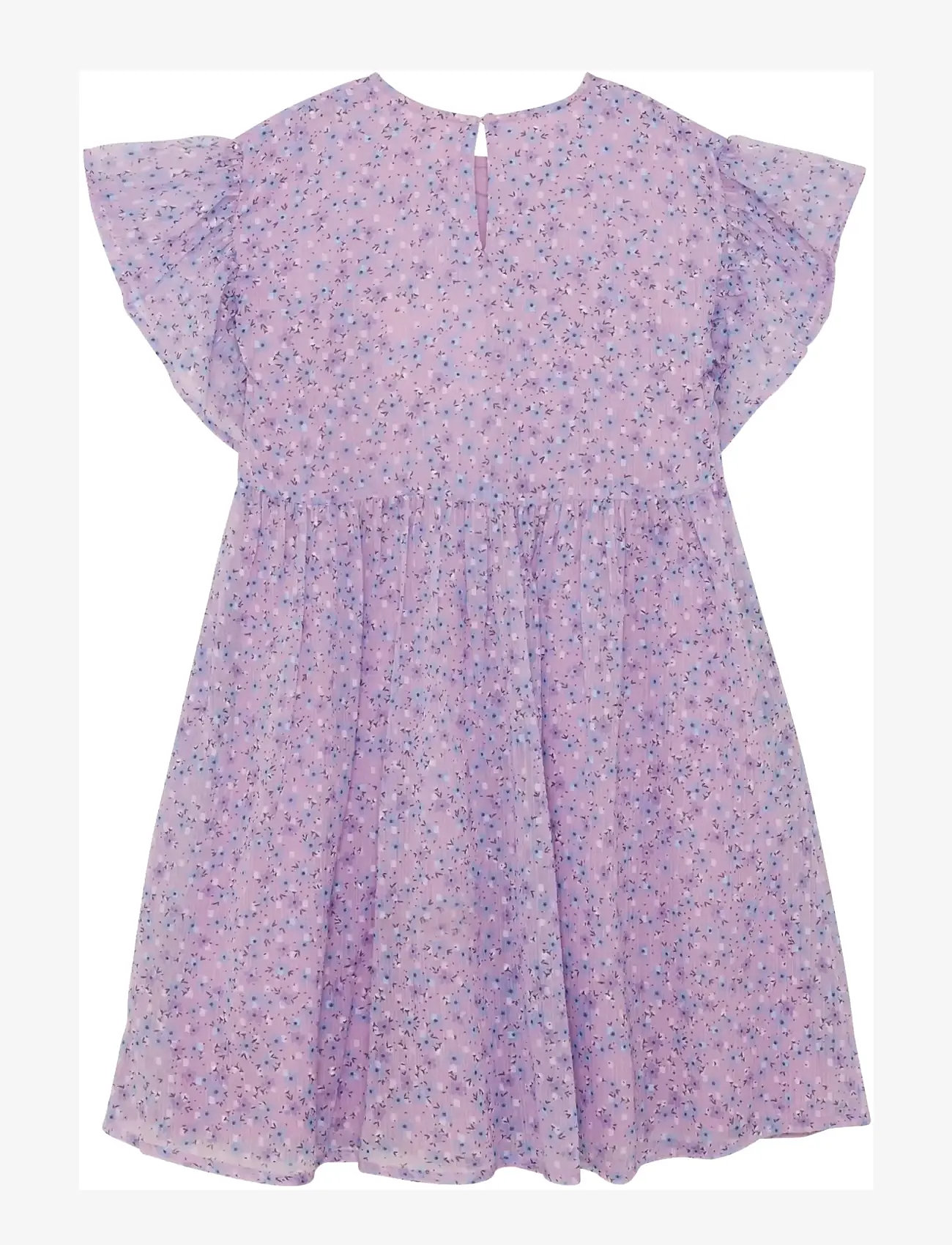 Creamie - Dress Flower Dobby - kurzärmelige freizeitkleider - lavender frost - 1