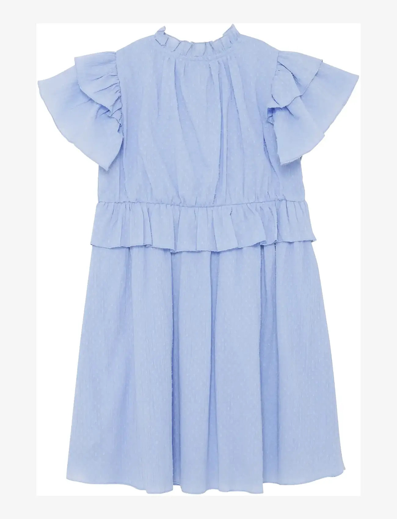 Creamie - Dress Dobby - kurzärmelige freizeitkleider - blue lustre - 2