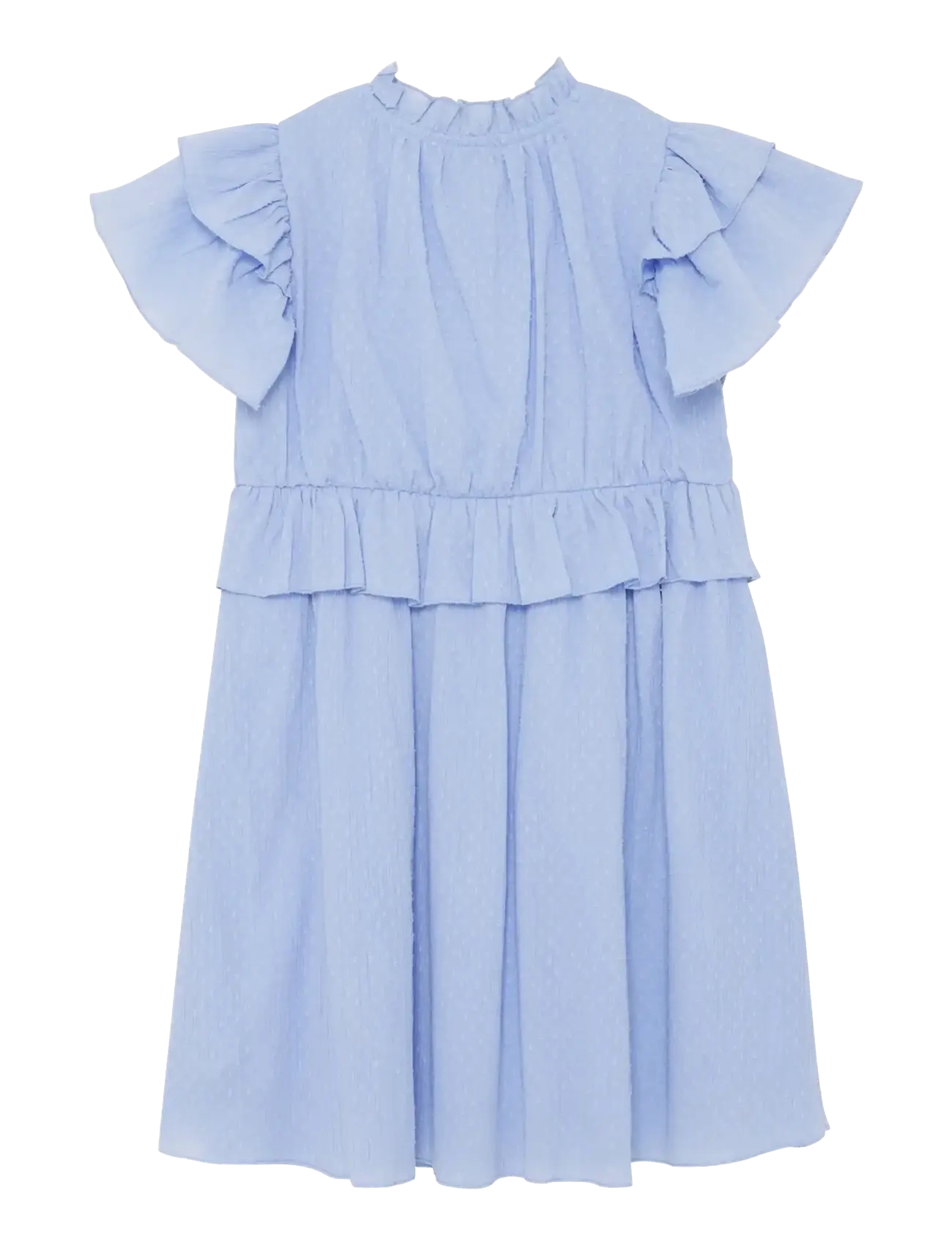Creamie - Dress Dobby - kurzärmelige freizeitkleider - blue lustre - 2