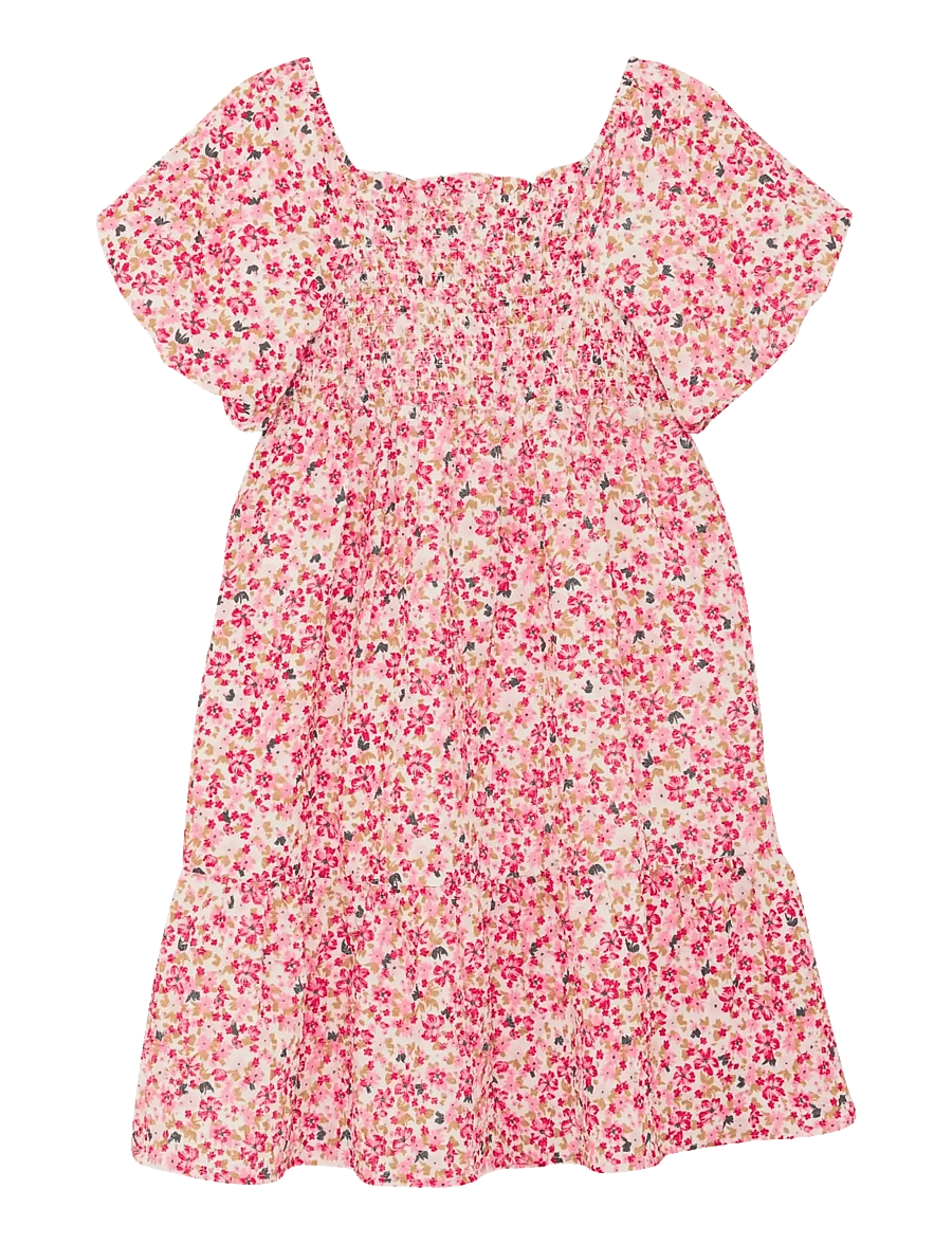 Creamie - Dress Structure - lühikeste varrukatega vabaajakleidid - buttercream - 1