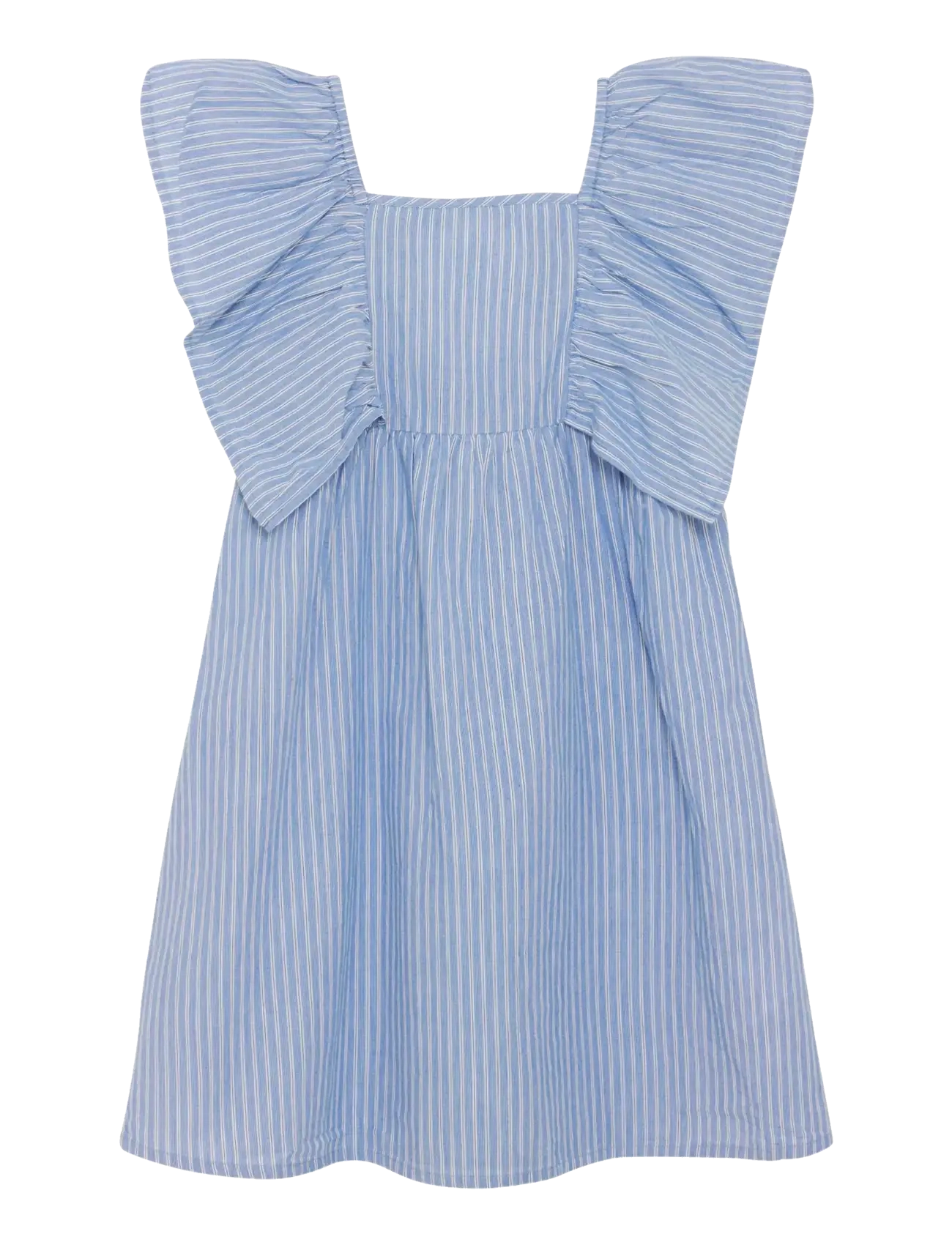 Creamie Dress Woven Stripe - Kleidung - BLUE LUSTRE / blue