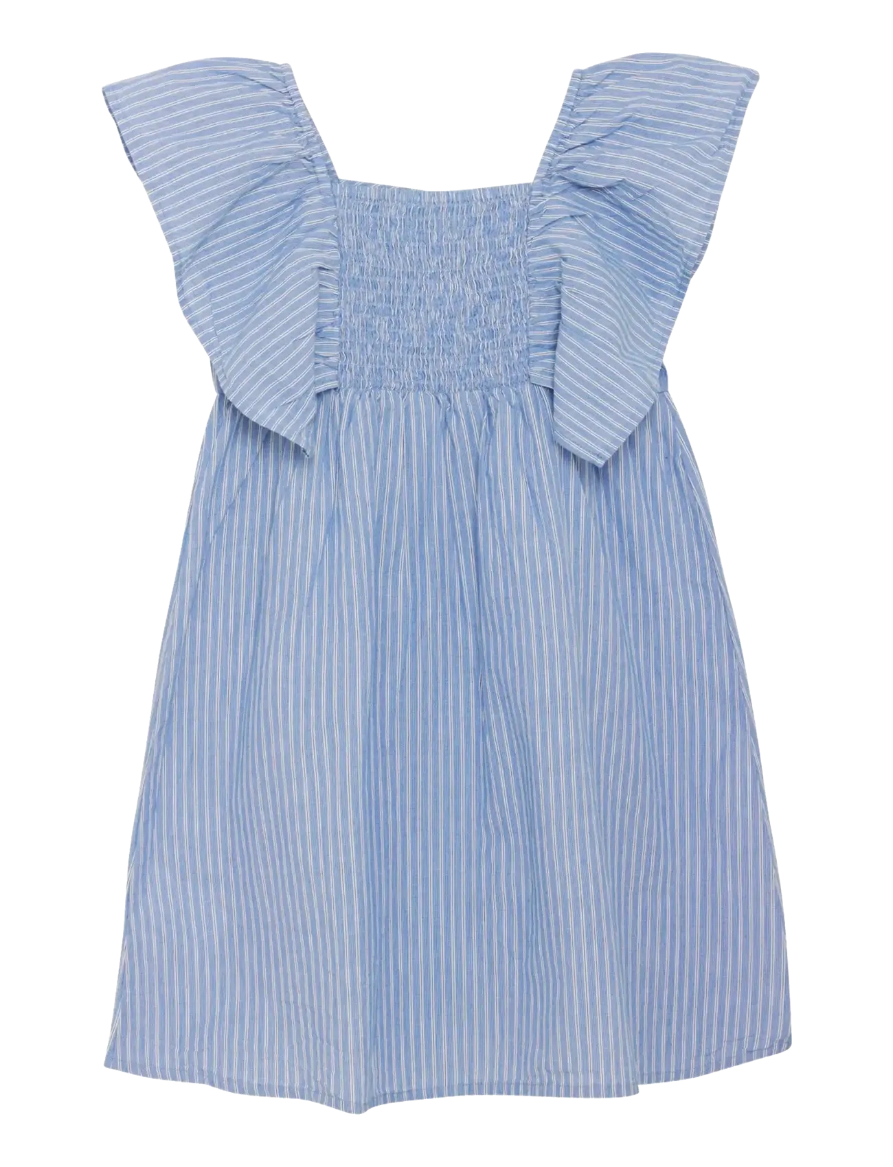Creamie - Dress Woven Stripe - lühikeste varrukatega vabaaja kleidid - blue lustre - 2