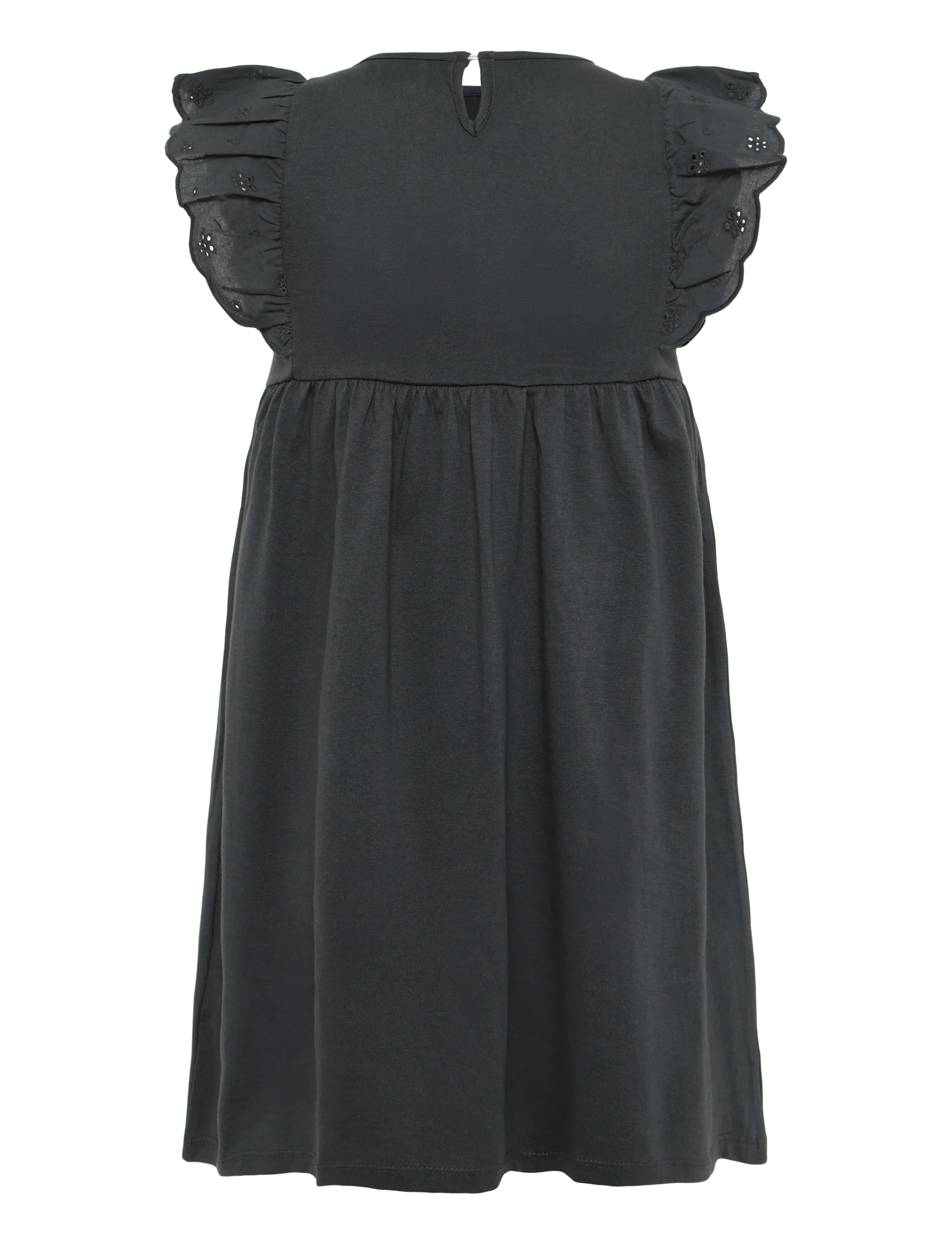 Creamie - Dress Jersey - kurzärmelige babykleider - black oyster - 1