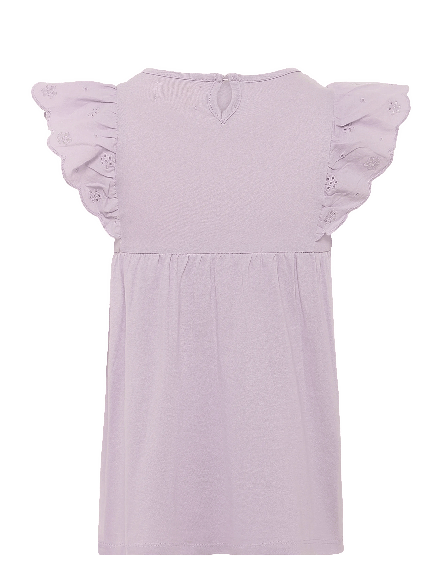 Creamie - Dress Jersey - kortärmade babyklänningar - lavender frost - 1