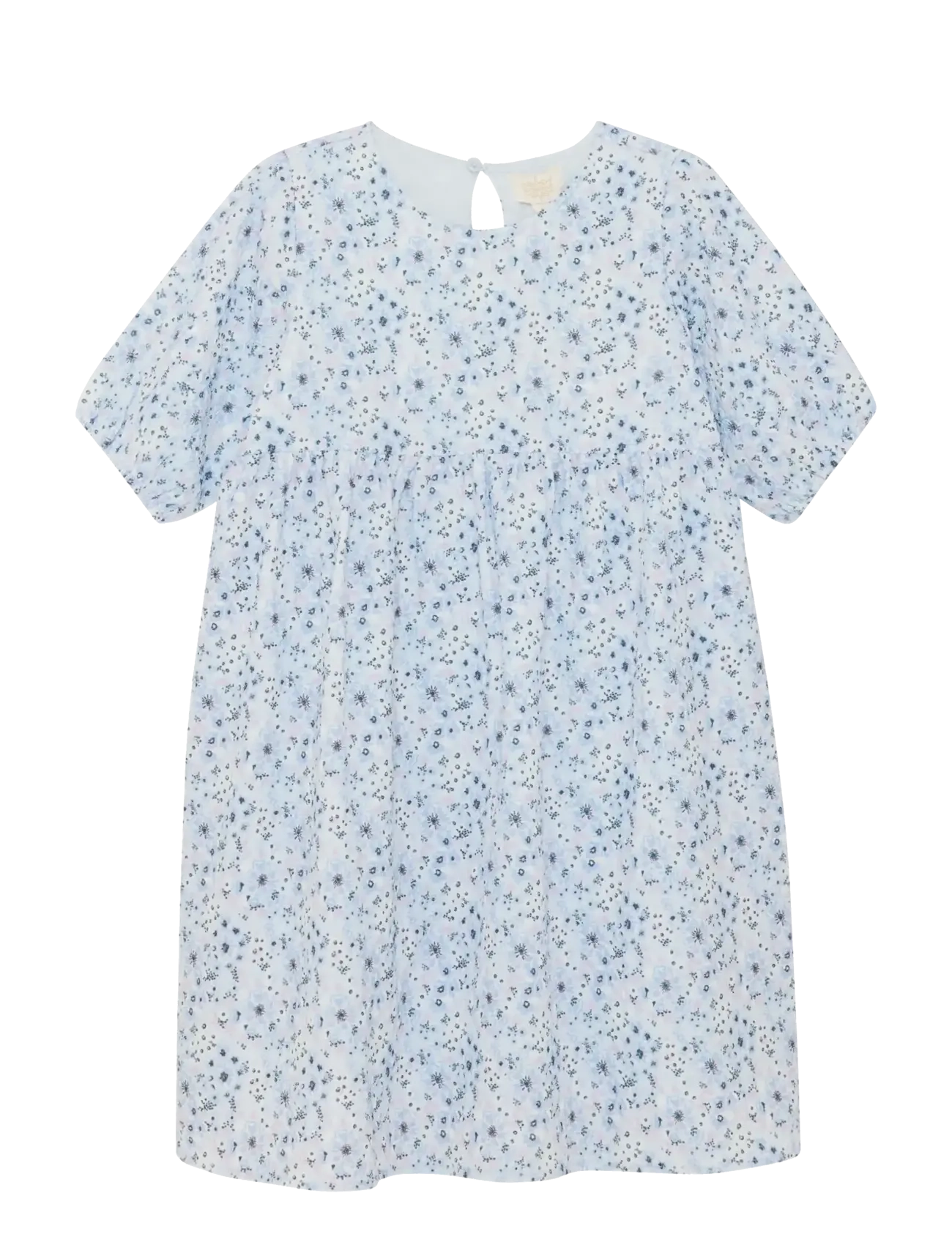 Creamie Dress Structure, 122, Casual Dresses, Blau - Short-sleeved Kinder