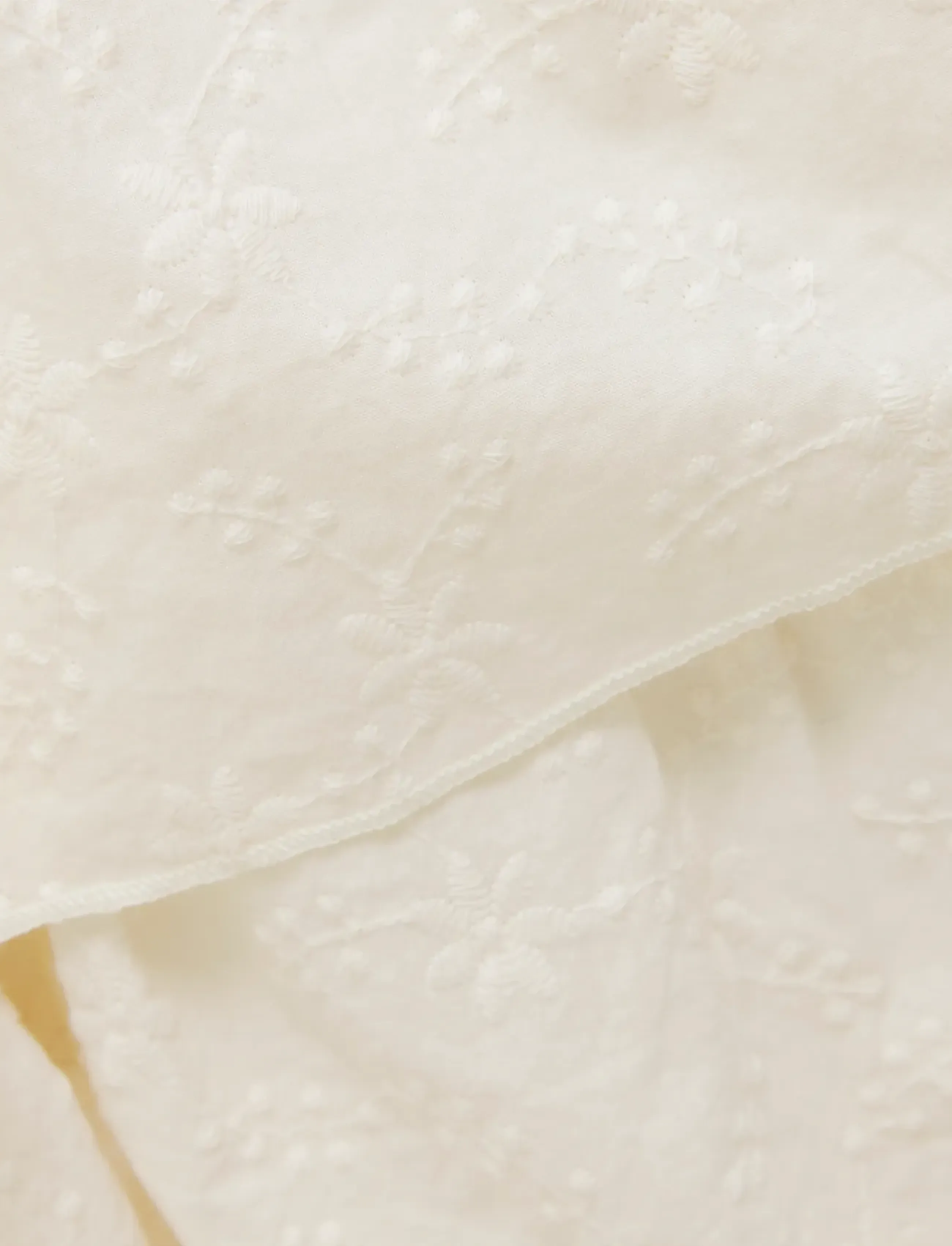 Creamie - Dress Embroidery - short-sleeved casual dresses - cloud - 2