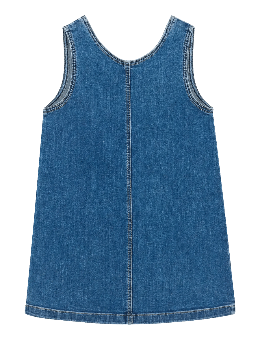 Creamie - Spencer Denim Rhinestones - Ärmellose freizeitkleider - blue denim - 2