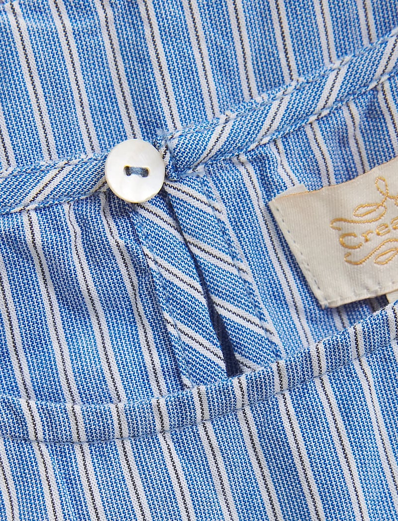 Creamie - Top Woven Stripe - blouses & tunics - blue lustre - 3