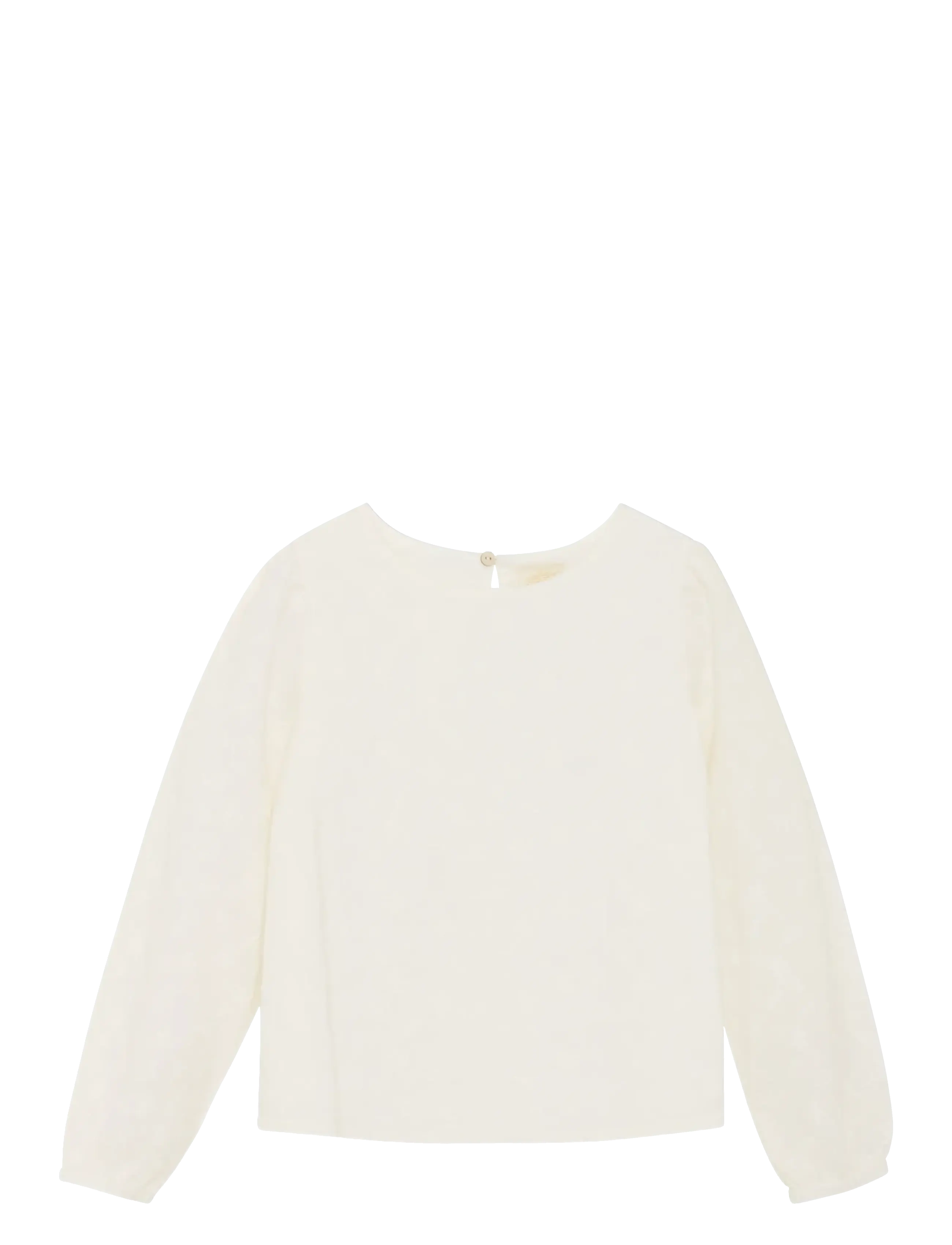 CREAMIE Bluse Embroidery Cream - 110 - Kinder