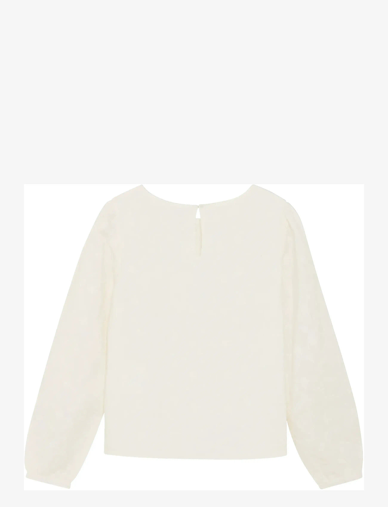 Creamie - Blouse Embroidery - blouses & tunics - cloud - 2