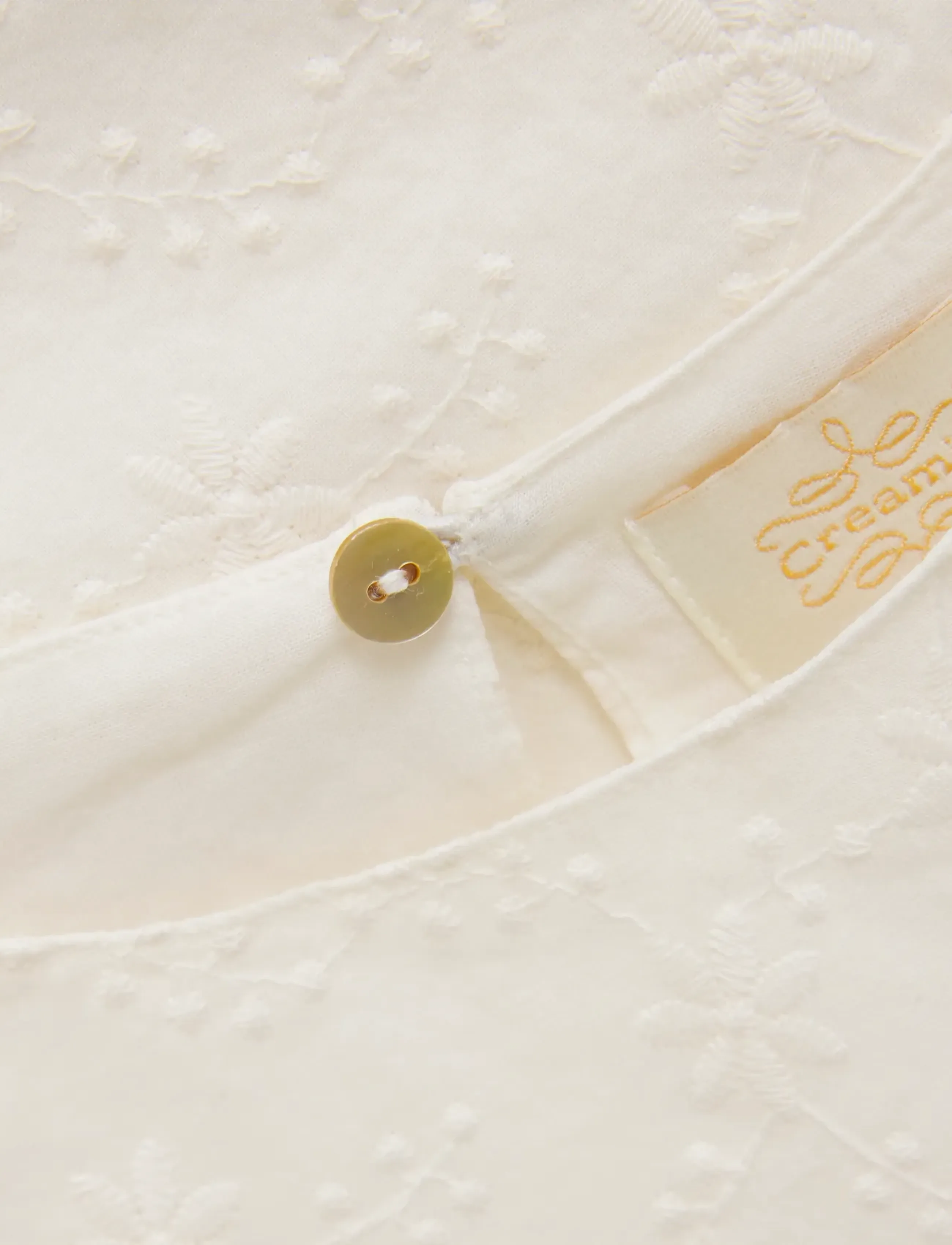Creamie - Blouse Embroidery - kesälöytöjä - cloud - 3