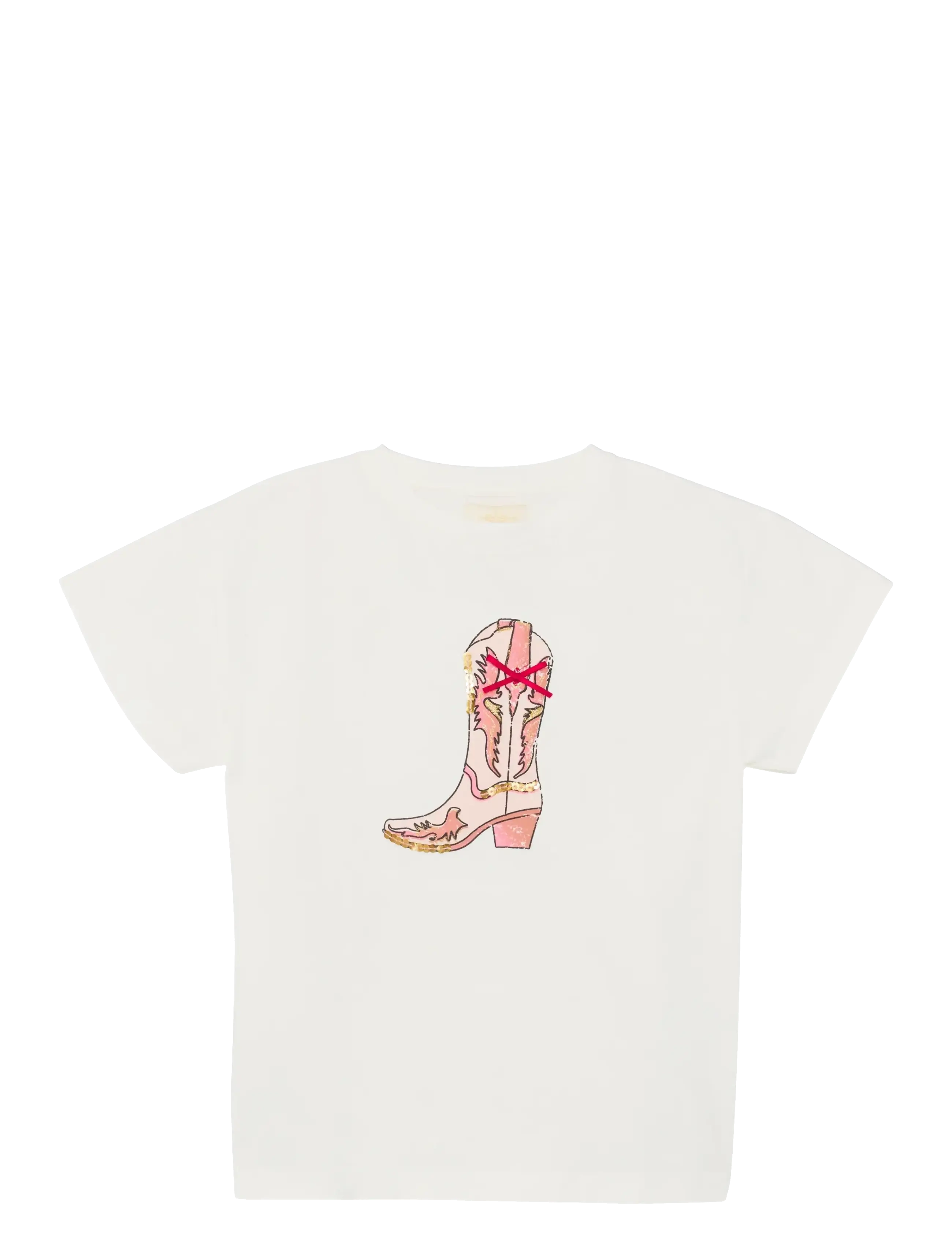 CREAMIE T-Shirt Ss Weiß - 128 - Kinder