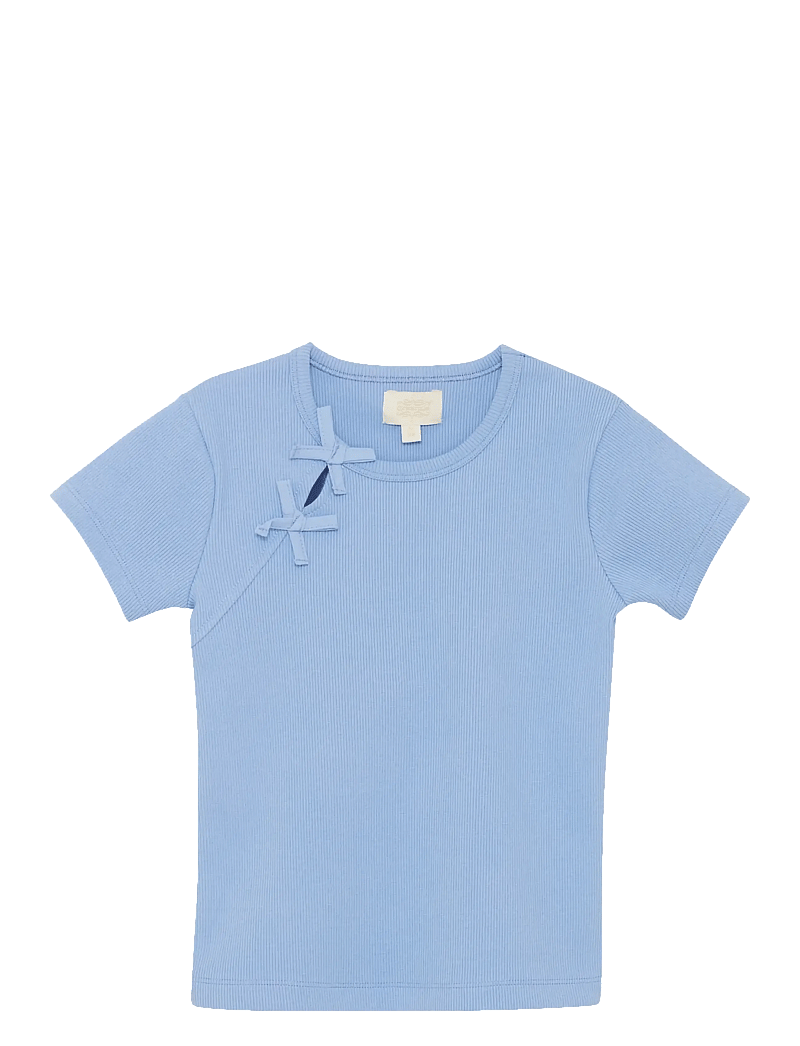Creamie - T-shirt SS Rib - kurzärmelige - blue lustre - 0