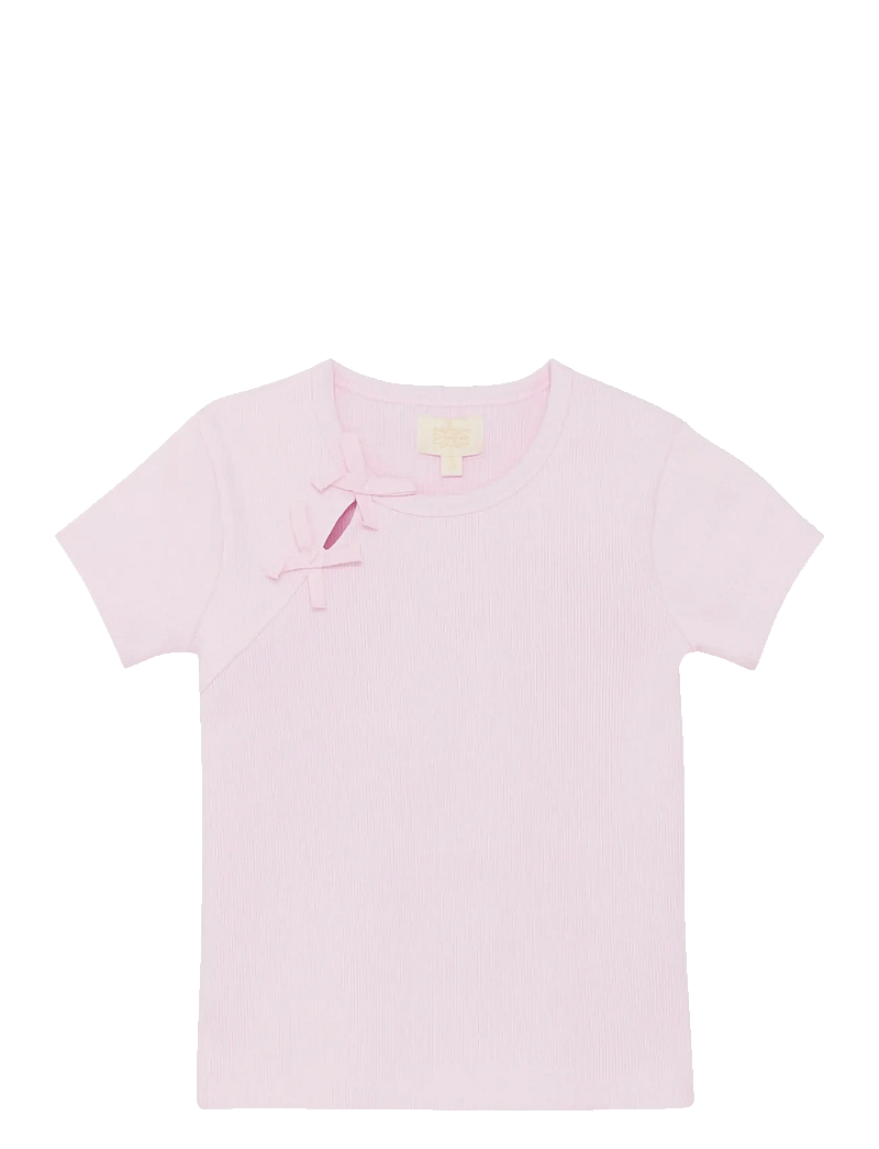 Creamie - T-shirt SS Rib - kortærmede t-shirts - rose pink - 1