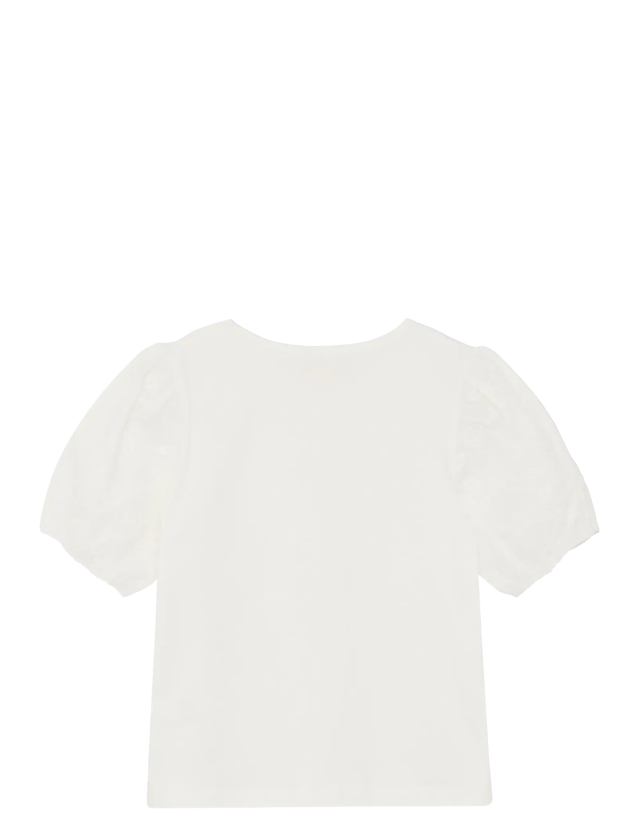 Creamie - T-shirt SS Embroidery - lühikeste varrukatega t-särgid - cloud - 1
