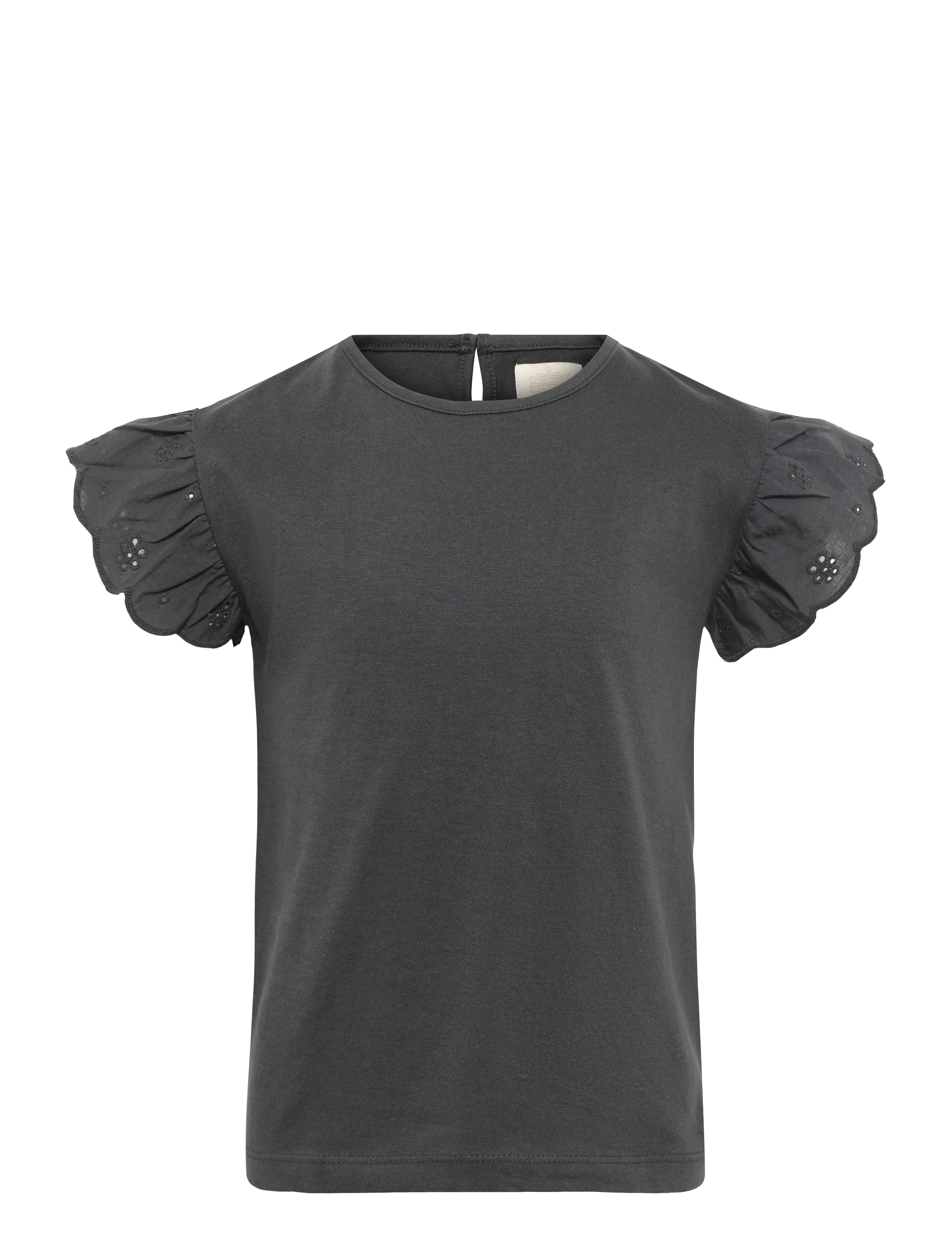 Creamie T-Shirt Ns Jersey, 128, Grey, T-Shirts > Kortærmede, Børn