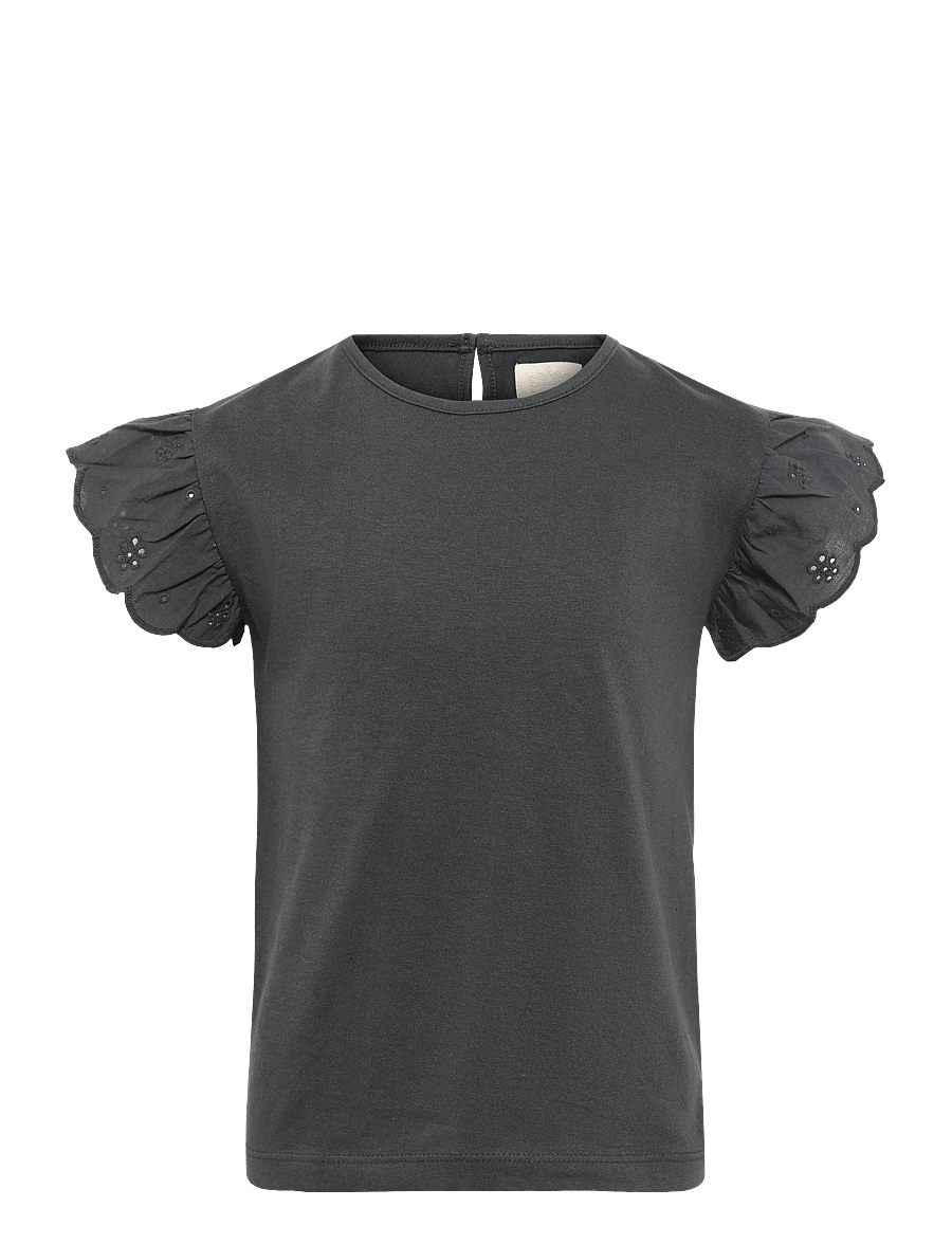 Creamie - T-shirt NS Jersey - lühikeste varrukatega t-särgid - black oyster - 0