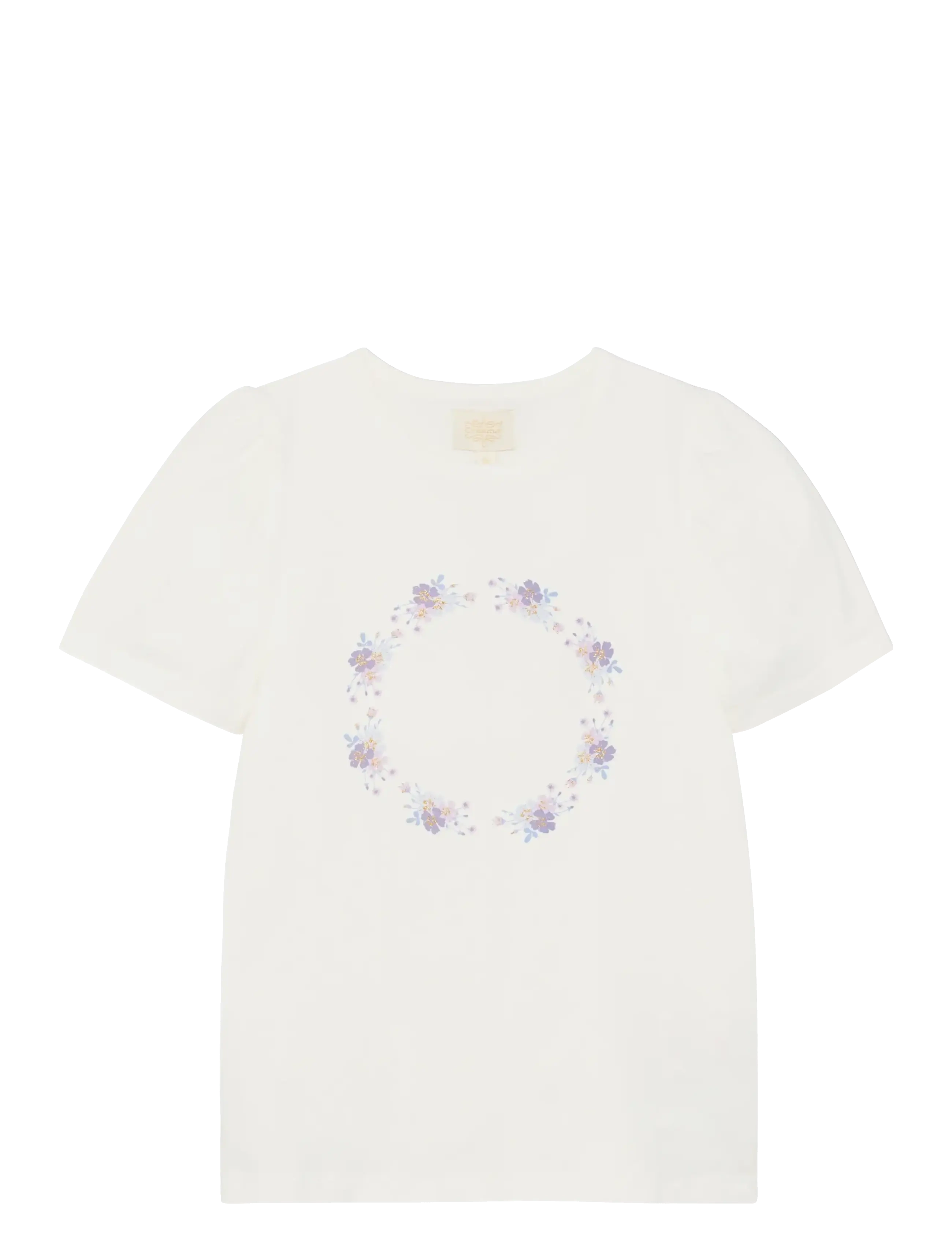 CREAMIE T-Shirt Ss Cream - 116 - Kinder