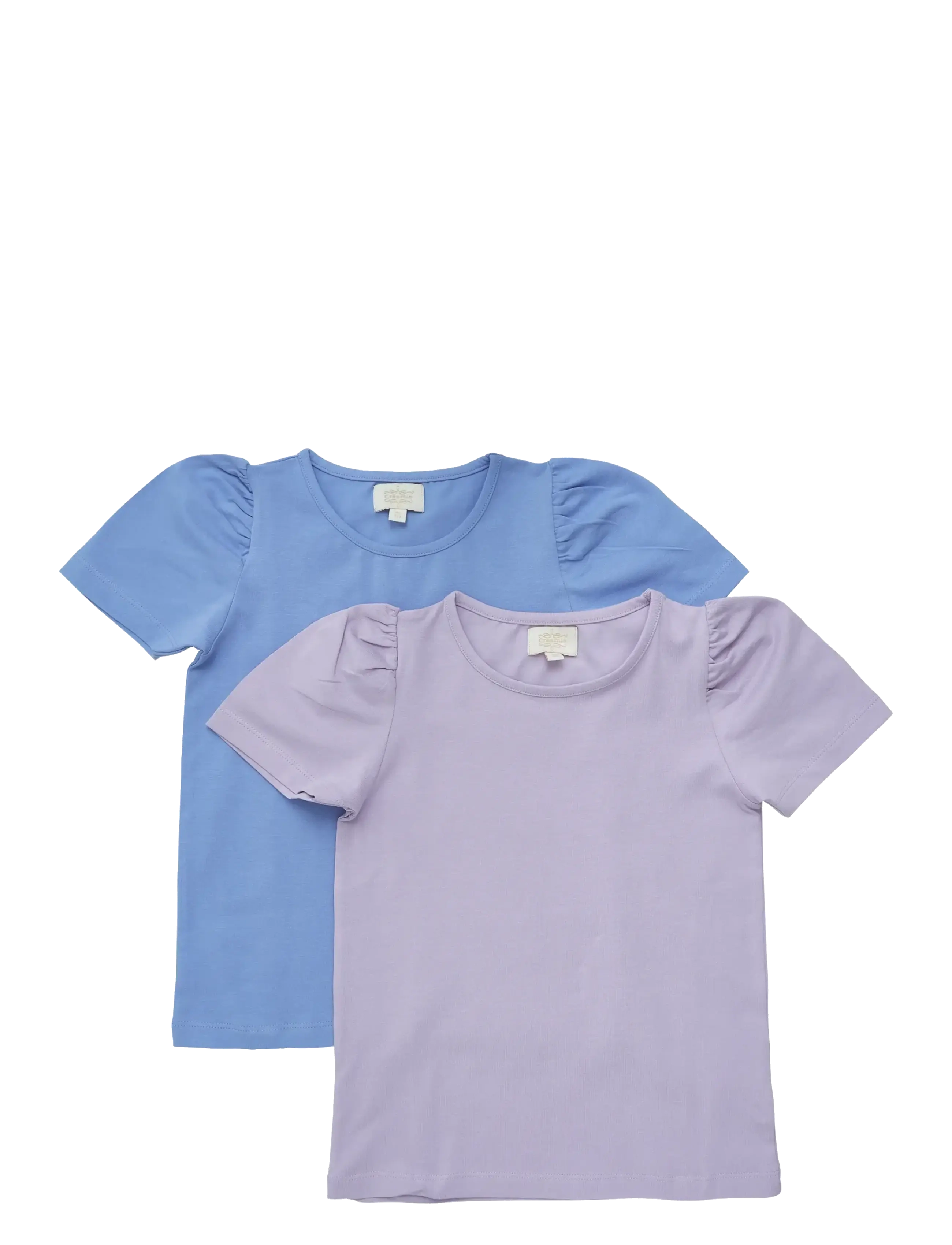 CREAMIE T-Shirt Ss 2-Pack Blau - 128 - Kinder