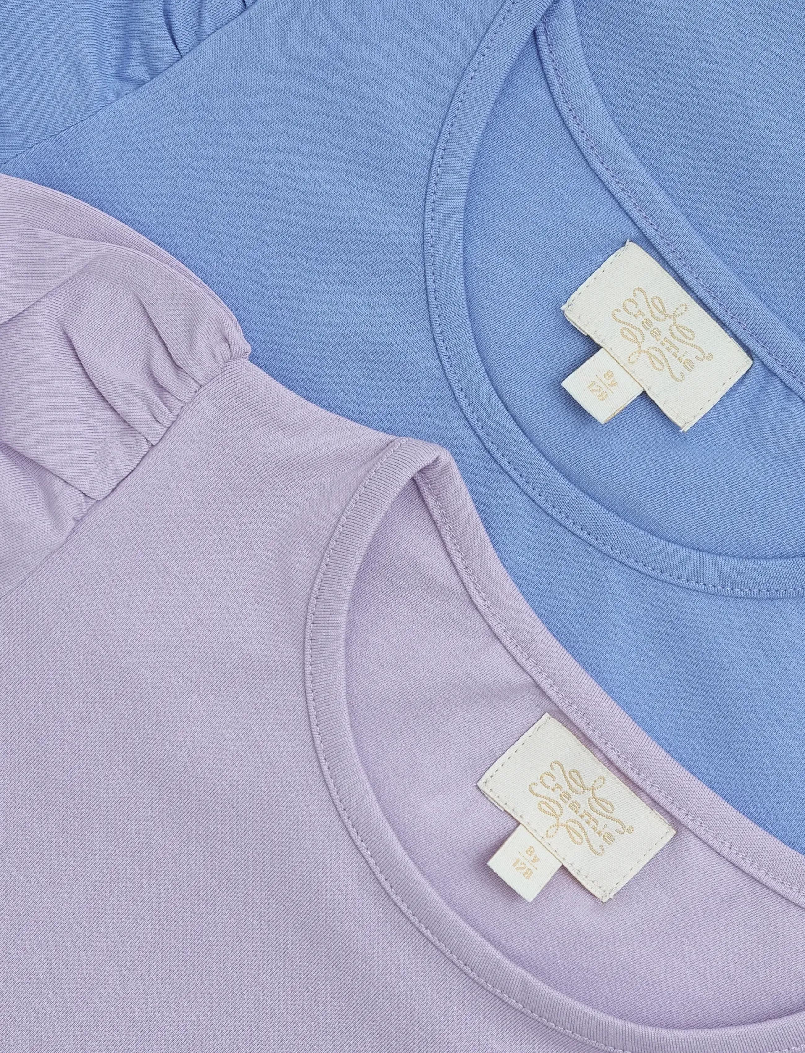 Creamie - T-shirt SS 2-Pack - t-shirts - blue lustre - 3