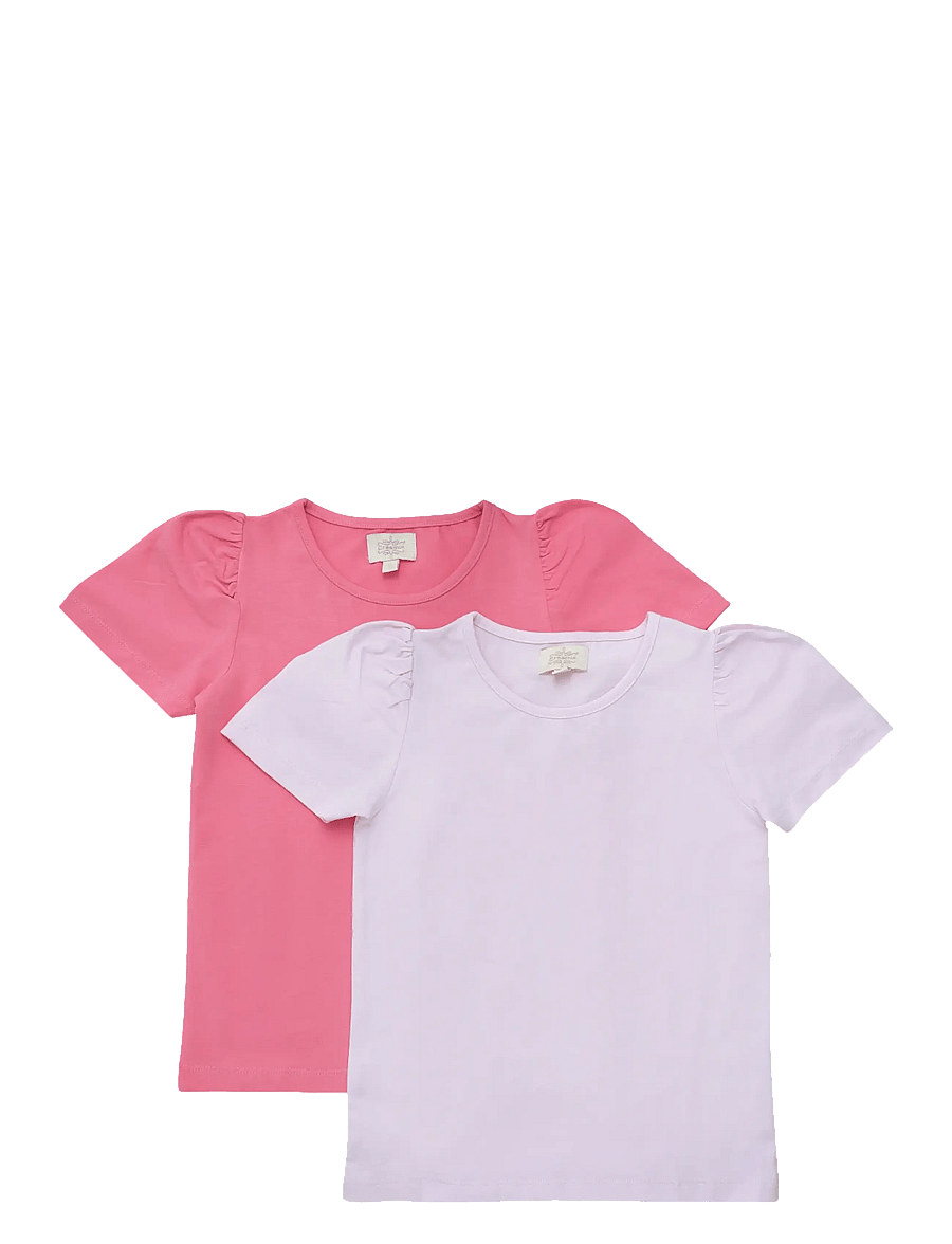 Creamie - T-shirt SS 2-Pack - kortärmade - rose pink - 0