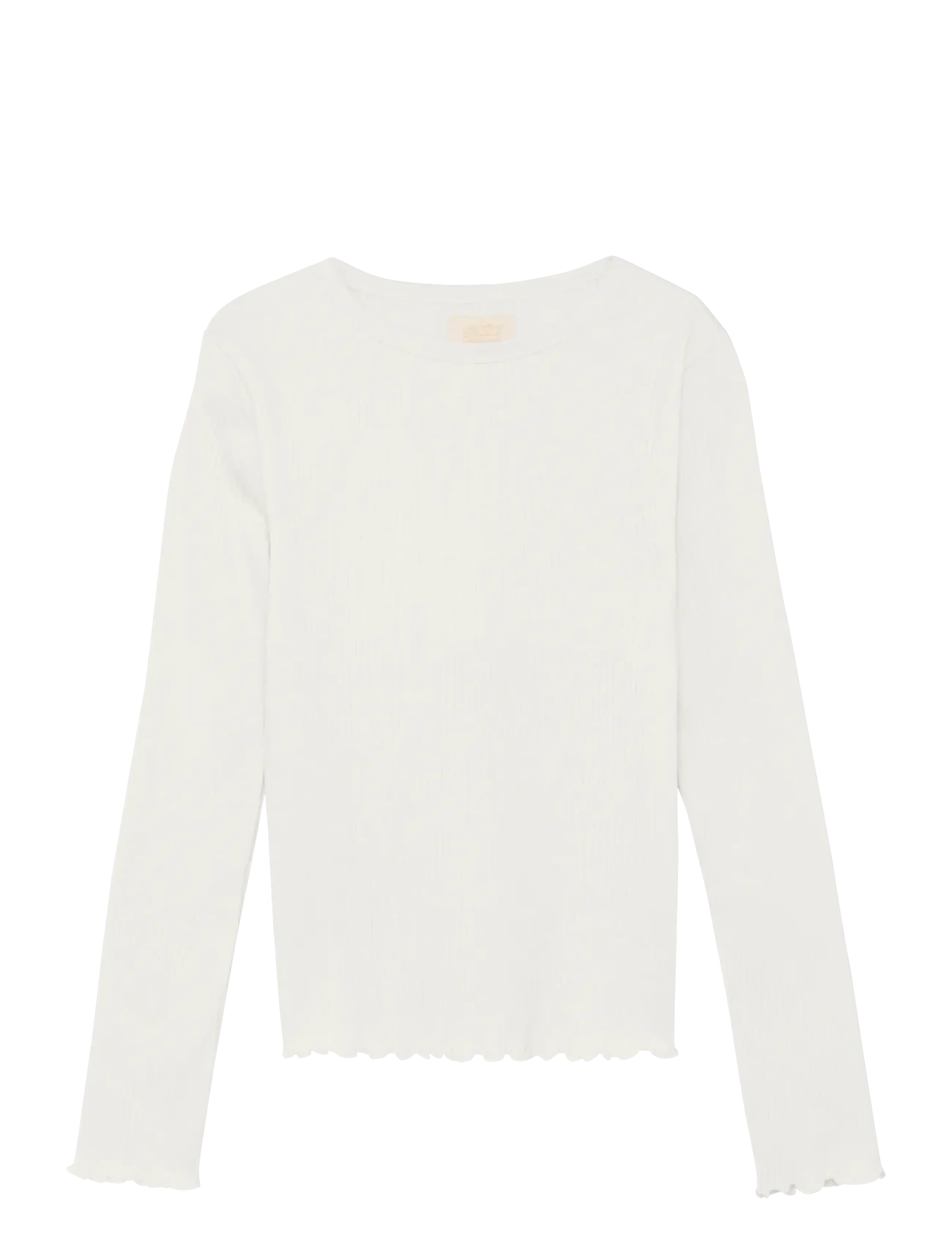 CREAMIE T-Shirt Ls Modal Weiß - 128 - Kinder