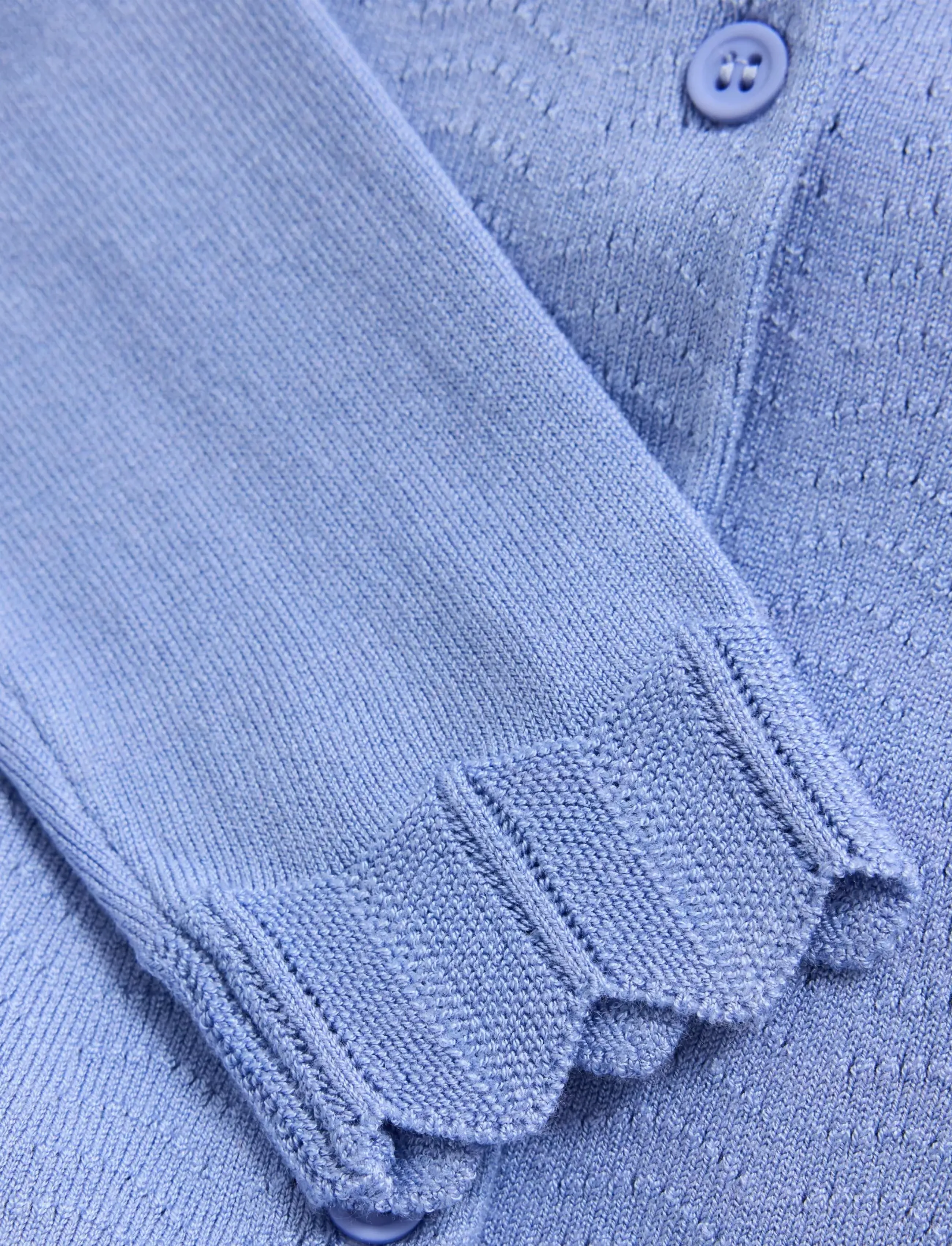 Creamie - Cardigan Pointelle - neuletakit - blue lustre - 2