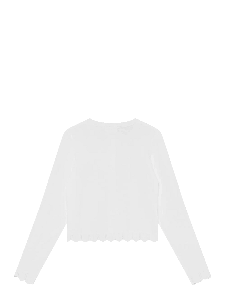 Creamie - Cardigan Pointelle - cardigans - cloud - 1