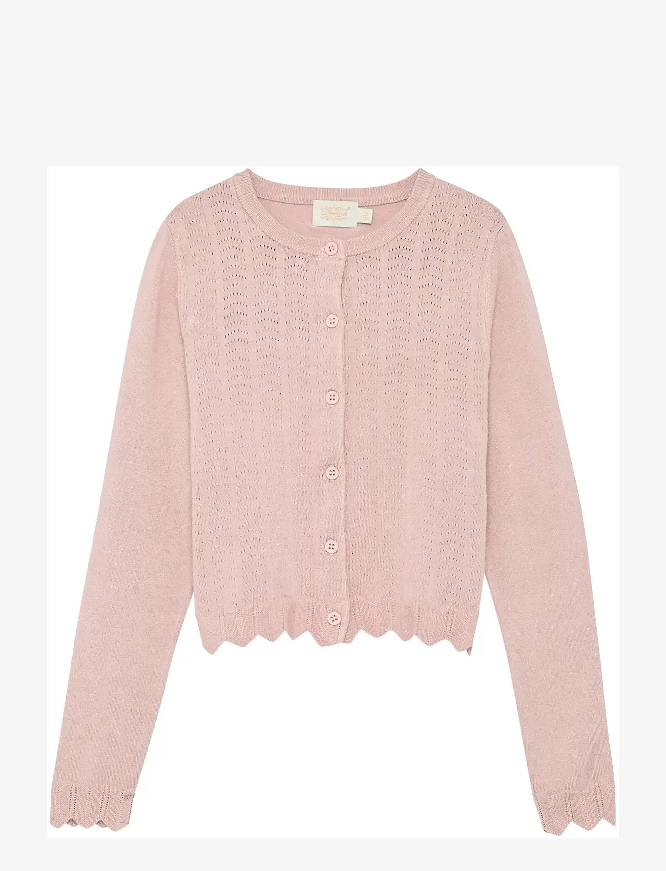 Creamie - Cardigan Pointelle - kardiganid - rose smoke - 0