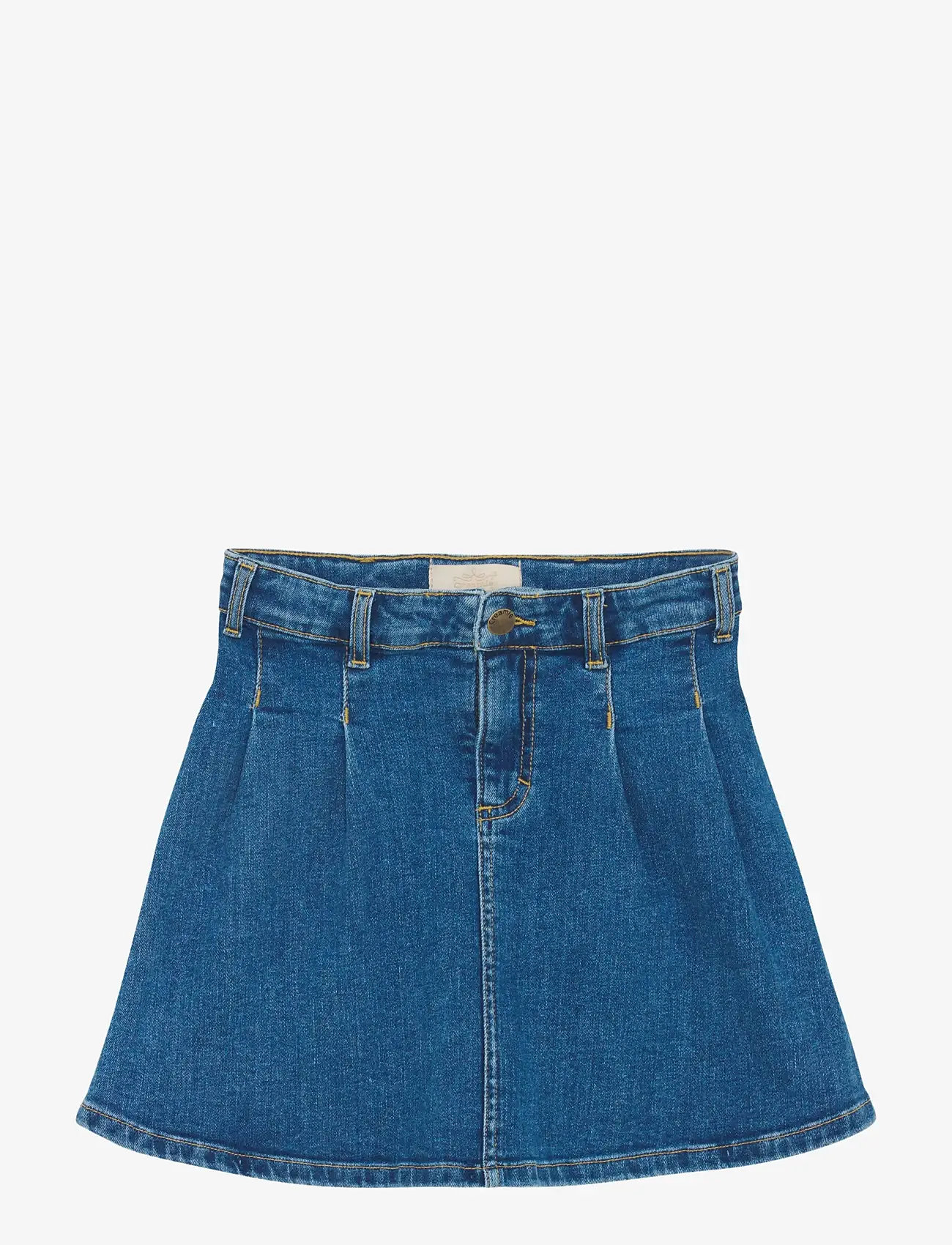 Creamie - Skirt Denim - jeanskjolar - blue denim - 1