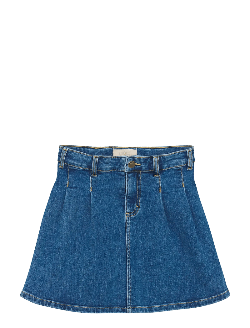 Creamie - Skirt Denim - jeanskjolar - blue denim - 1