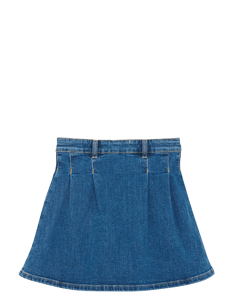 Creamie - Skirt Denim - jeanskjolar - blue denim - 2