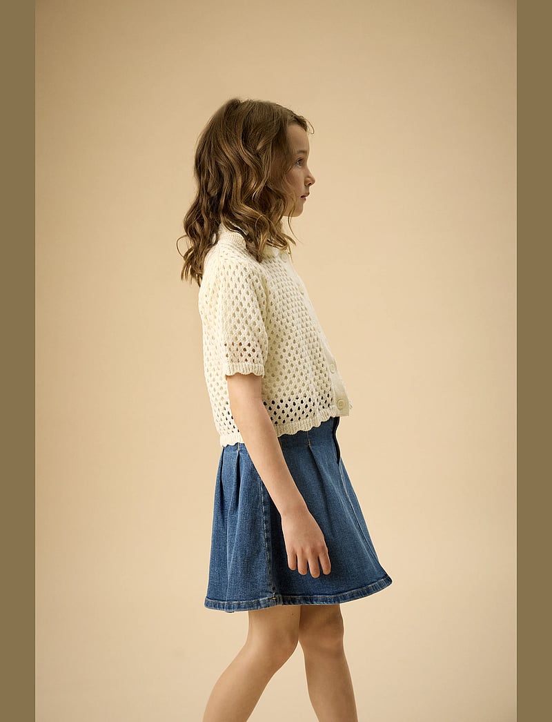 Creamie - Skirt Denim - jeanskjolar - blue denim - 0