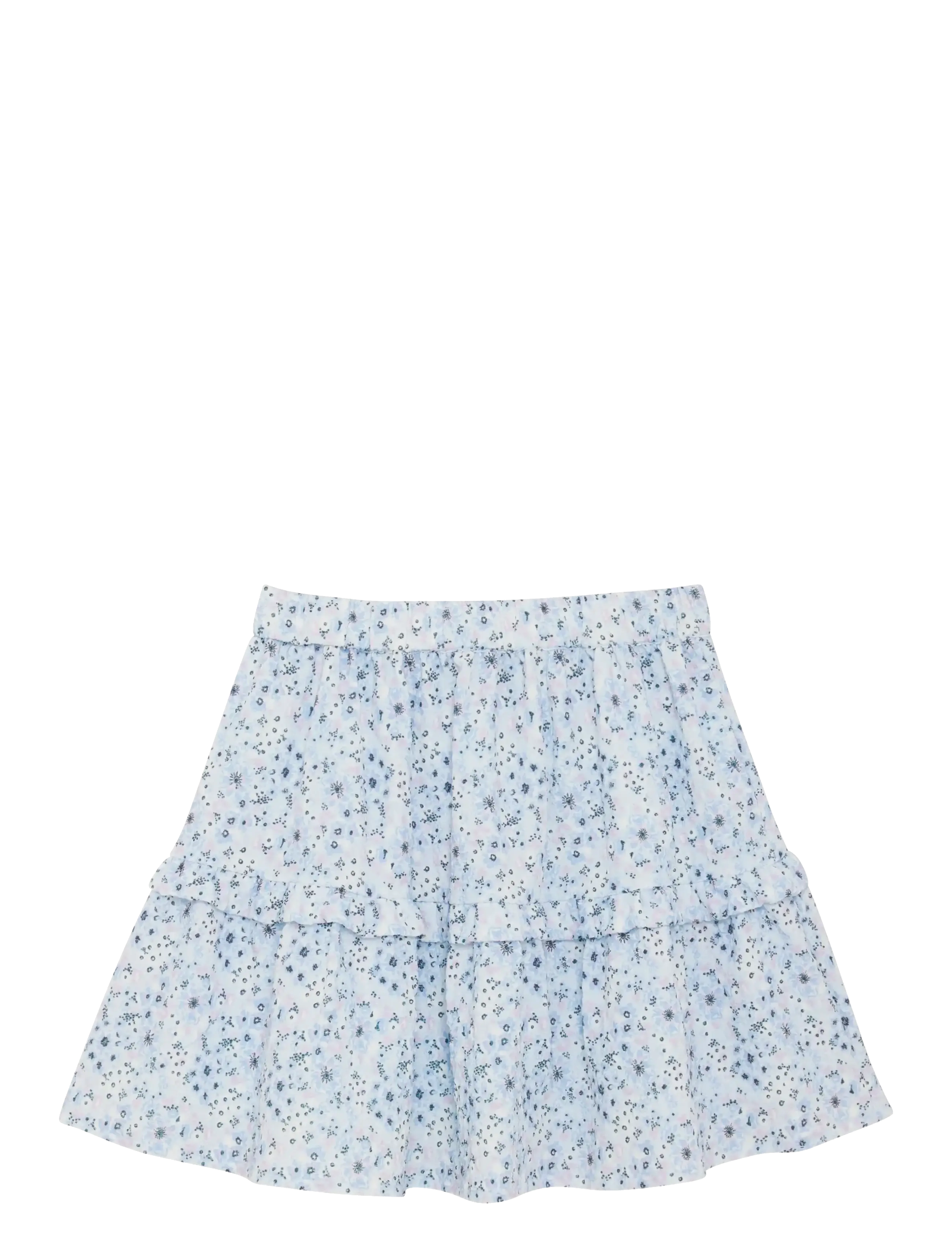 Creamie Skirt Structure - Teens 140-176 - HEATHER / blue